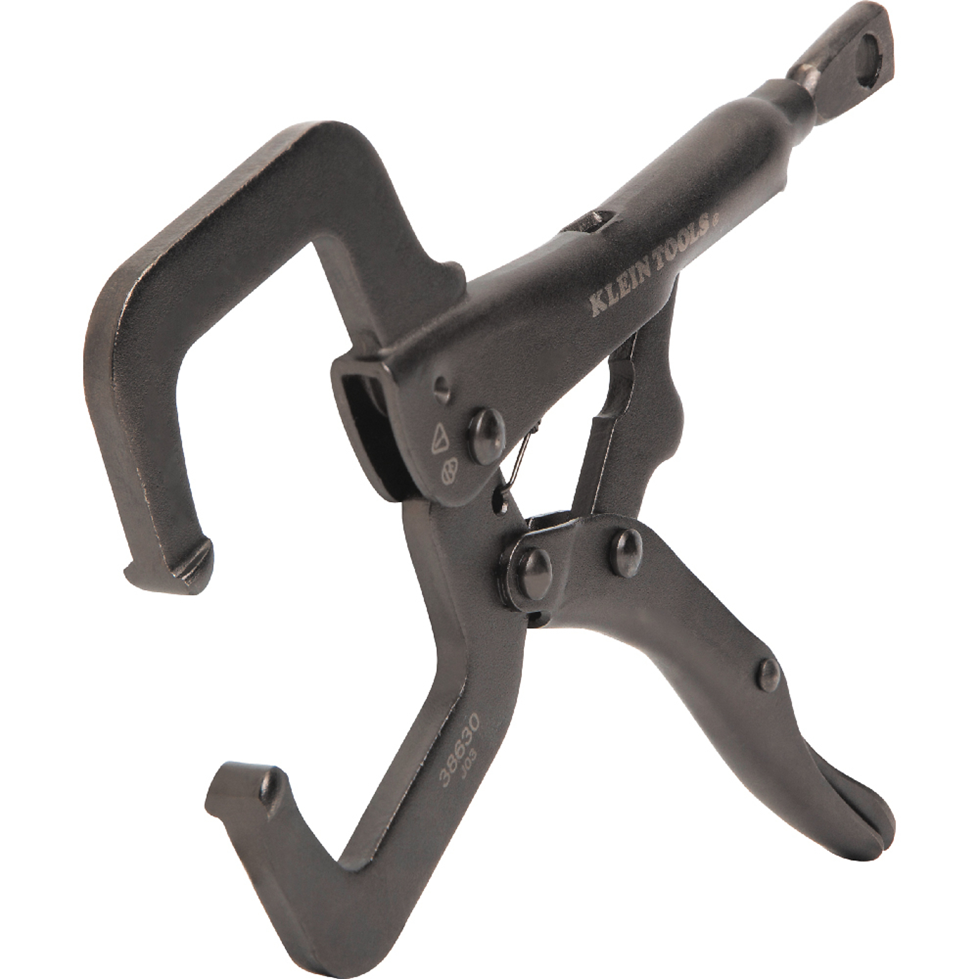 Klein Tools, C-Clamp Locking Pliers With Standard Jaws, 6in., Jaw Capacity 1.97 in, Model# 38630