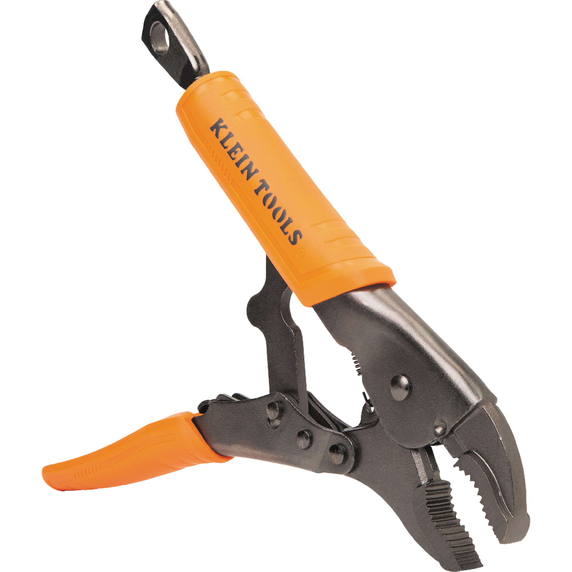 Klein Tools, Curved Jaw Locking Pliers, 10in., Jaw Capacity 2 in, Model# 38602