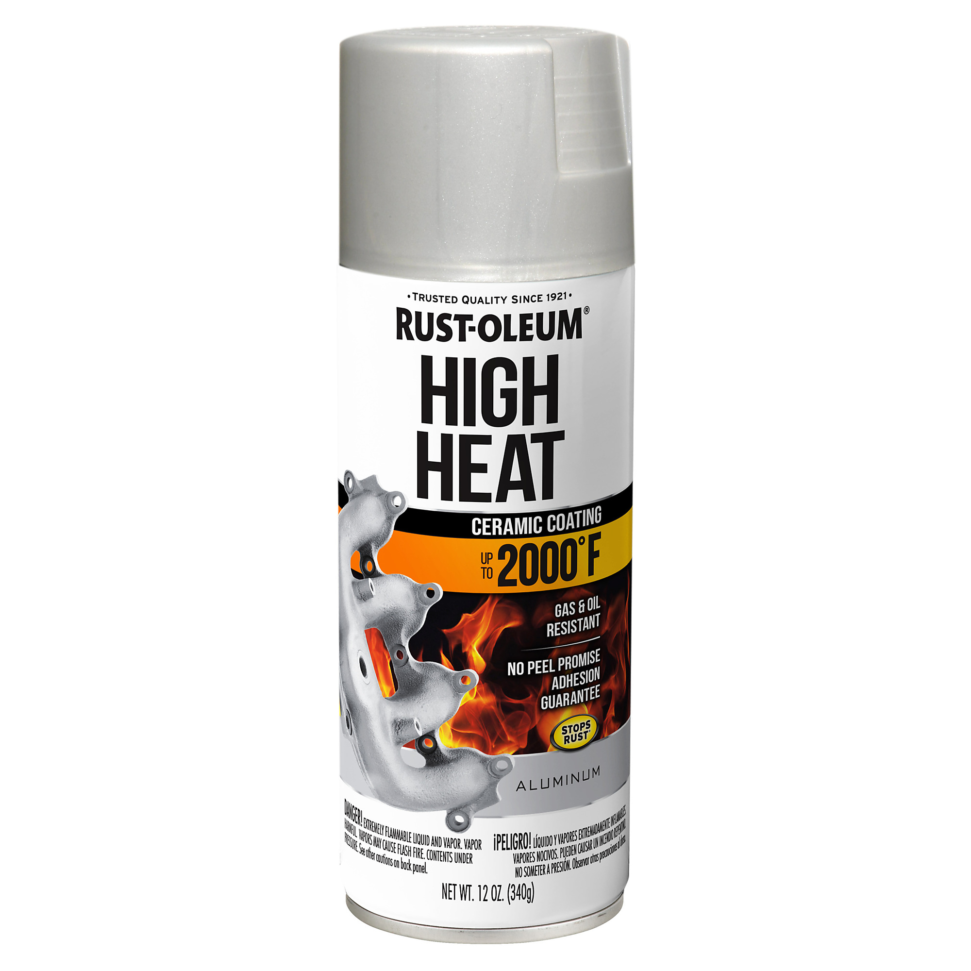 Rust-Oleum Automotive High Heat Spray Paint - 12 Oz., Aluminum, 6 Pk, Model# 248904DS