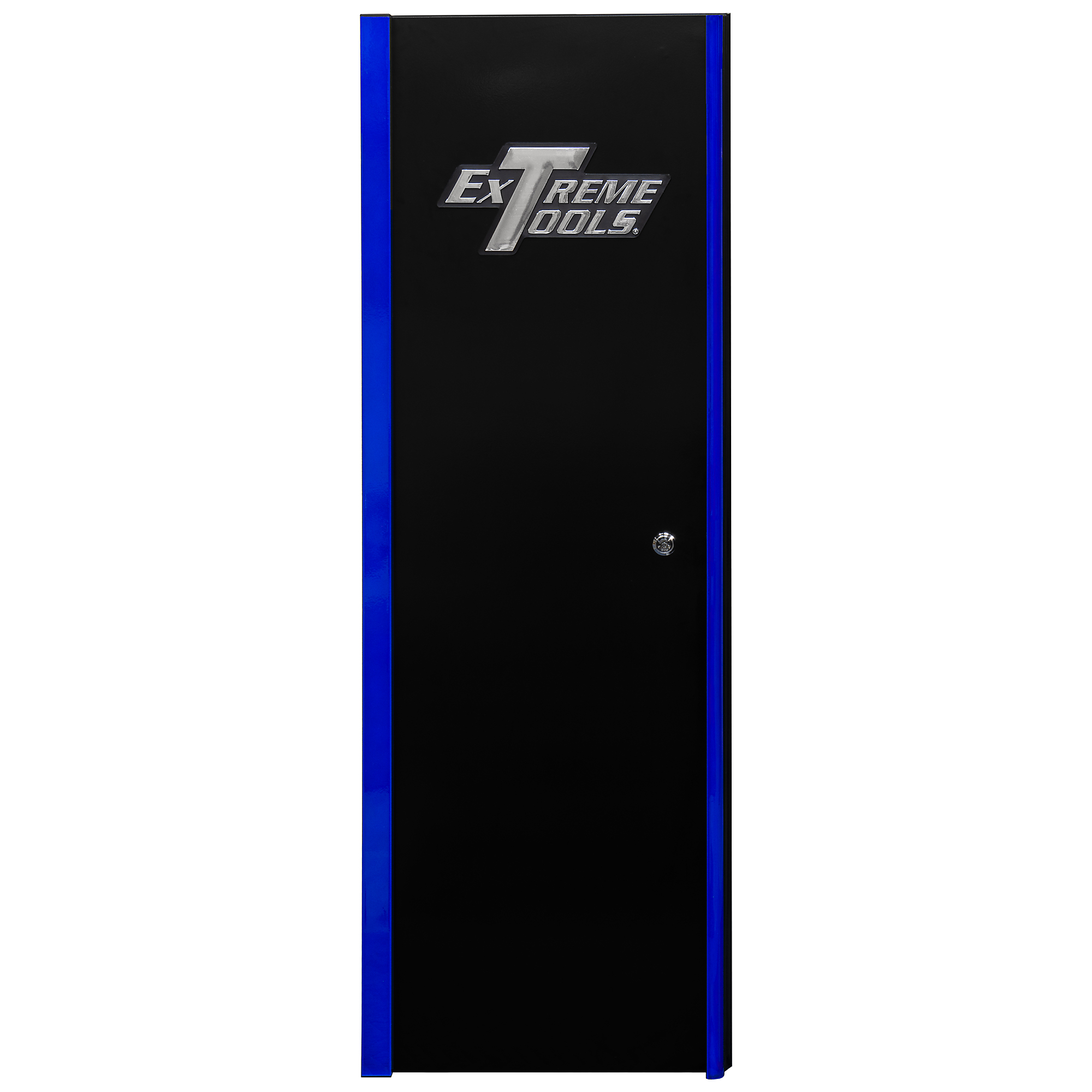 Extreme Tools DX Series Side Locker - 19in. x 21in. x 56.34in., 4 Adjustable Shelves, Black, Model# DX192100SLBKBL