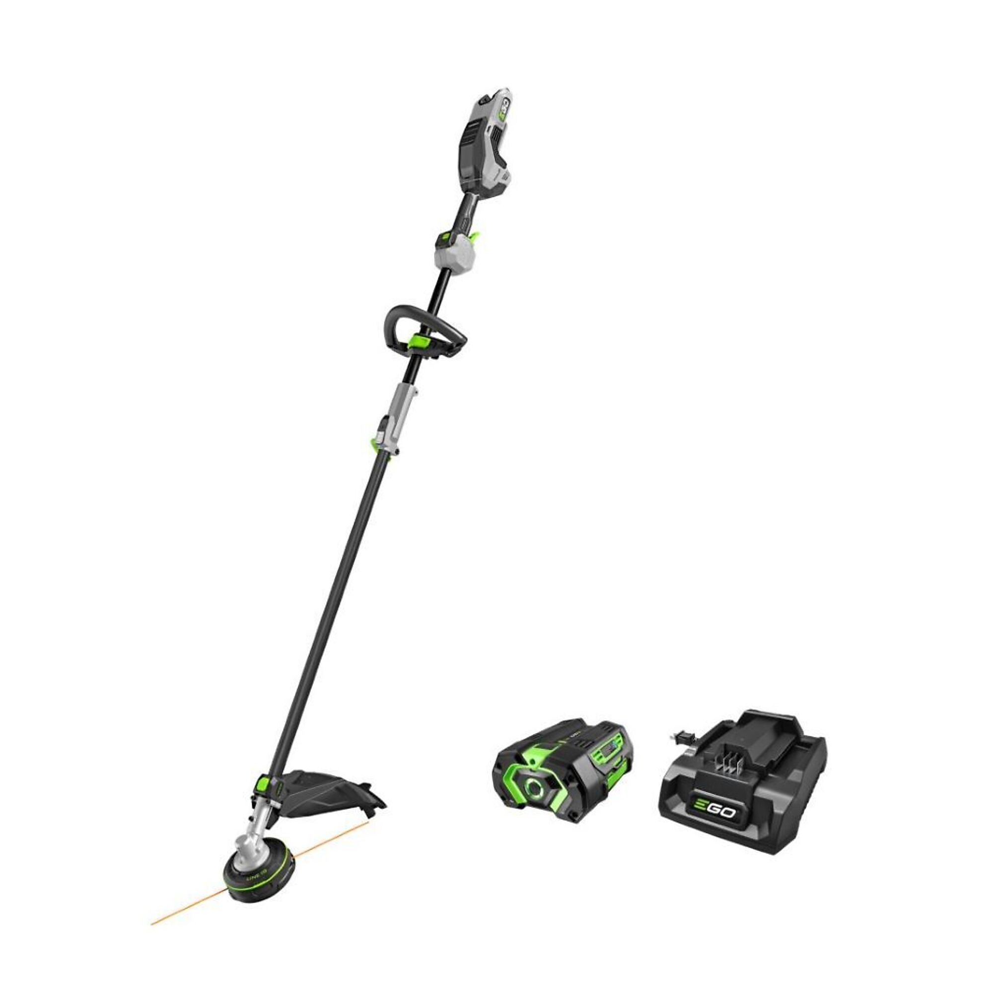 EGO 17in. Multihead LINE IQ String Trimmer Kit, 5.0Ah Battery, 320W Charger, Model# MST1704