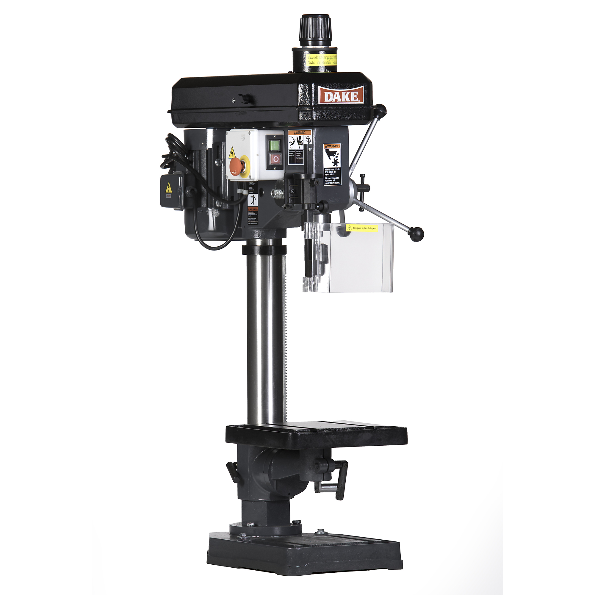 Dake, Bench Drill Press 5/8in. Capacity Variable Speed 110V, Horsepower 1 HP, Volts 110 Model# TB-16V