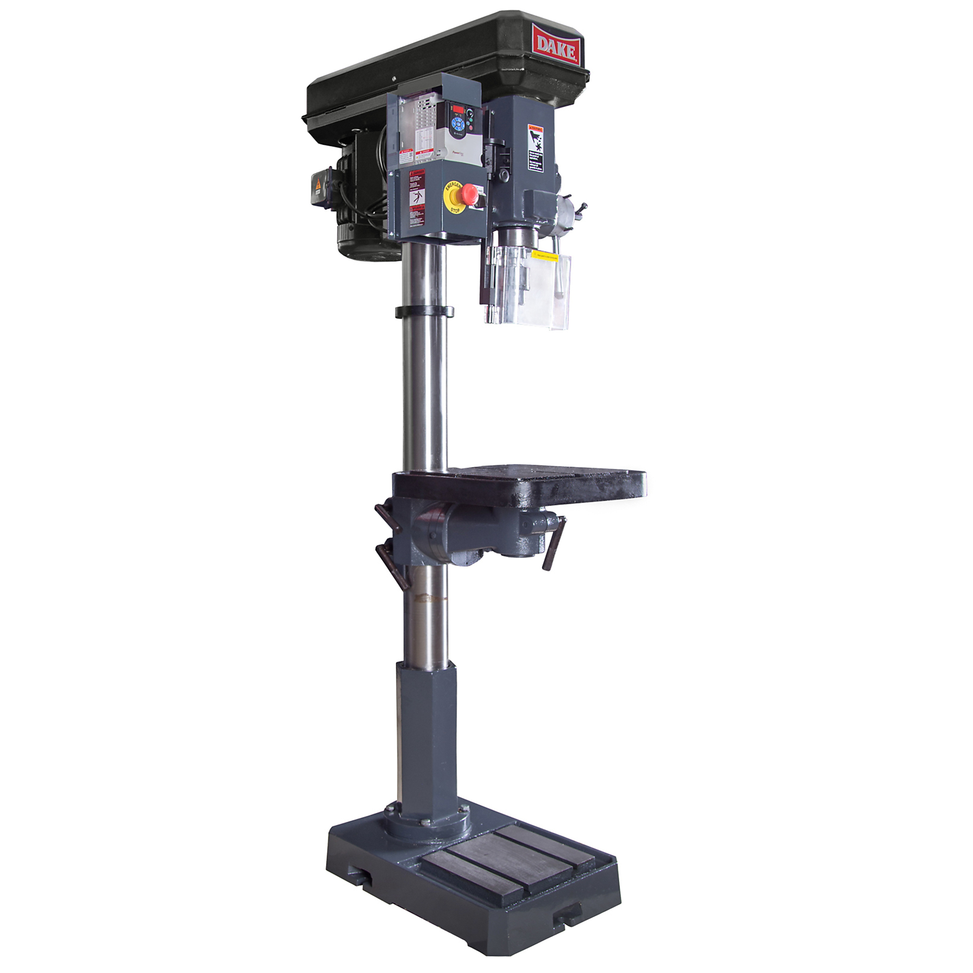 Dake, Floor Drill Press 1in., Auto Feed, Variable, 110V, 1 Ph, Horsepower 1.5 HP, Volts 110 Model# SB-250V