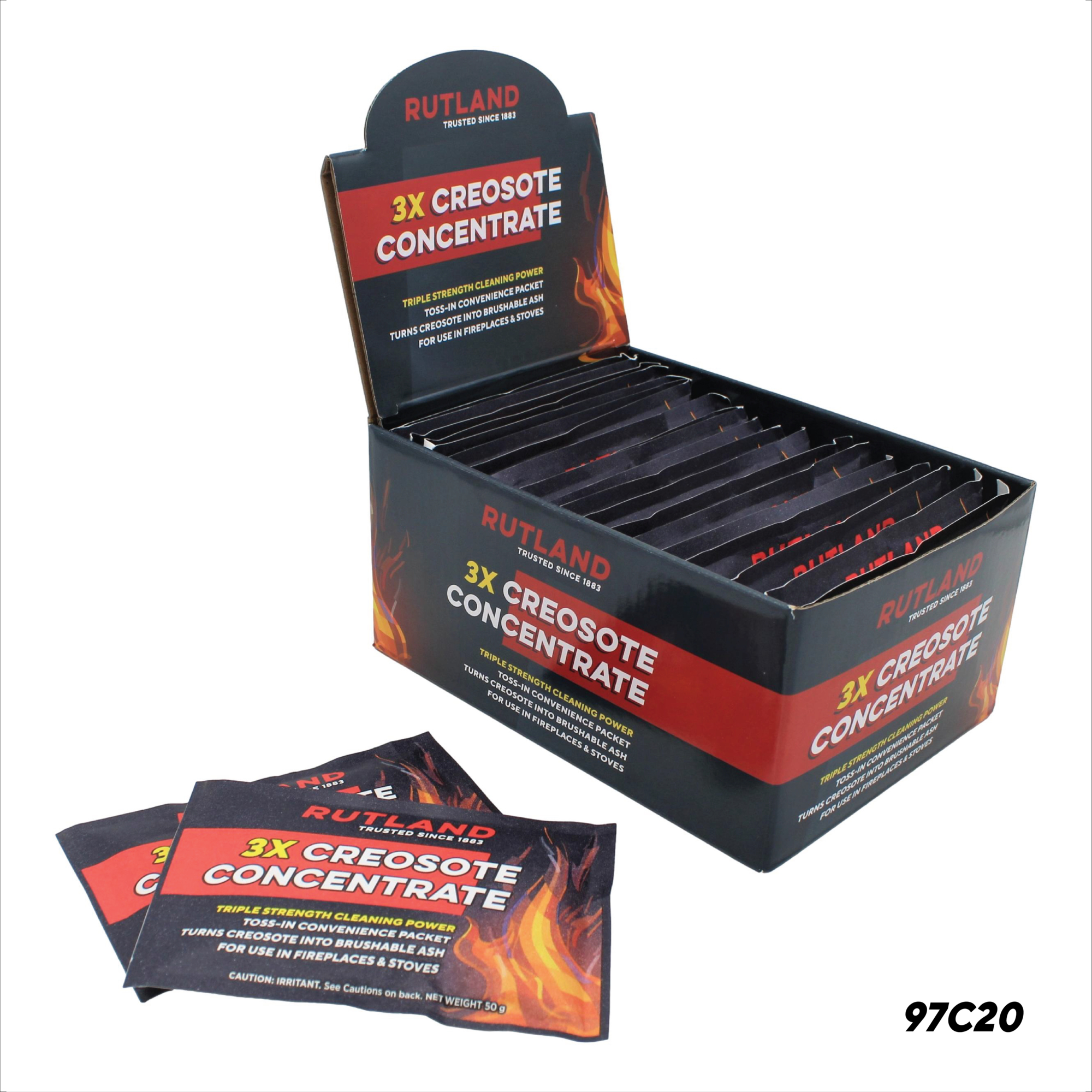 Rutland, Creosote Concentrate Toss-In Packets, Model# 97C20