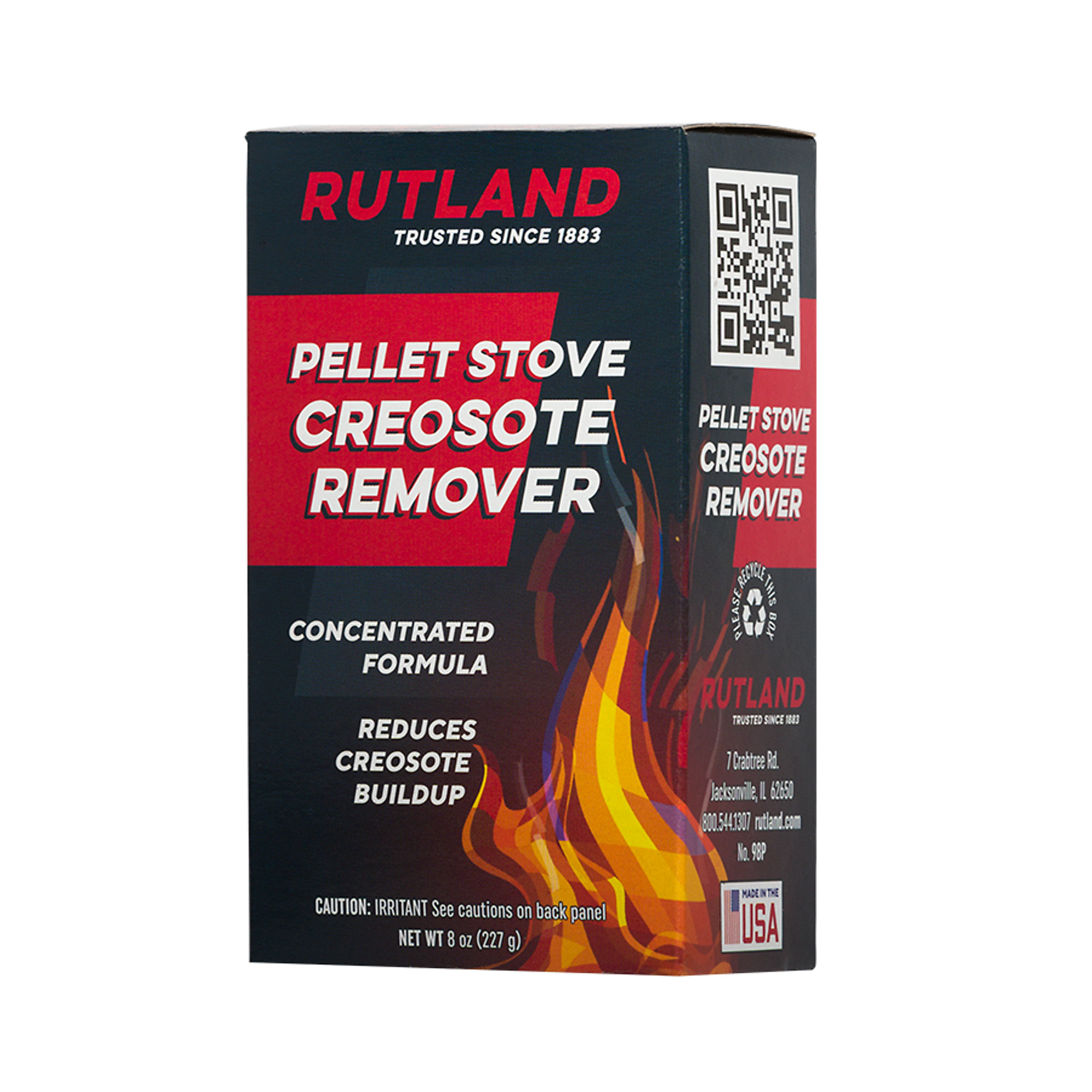 Rutland, Pellet Stove Creosote Remover, 8 oz. Box, Model# 98P