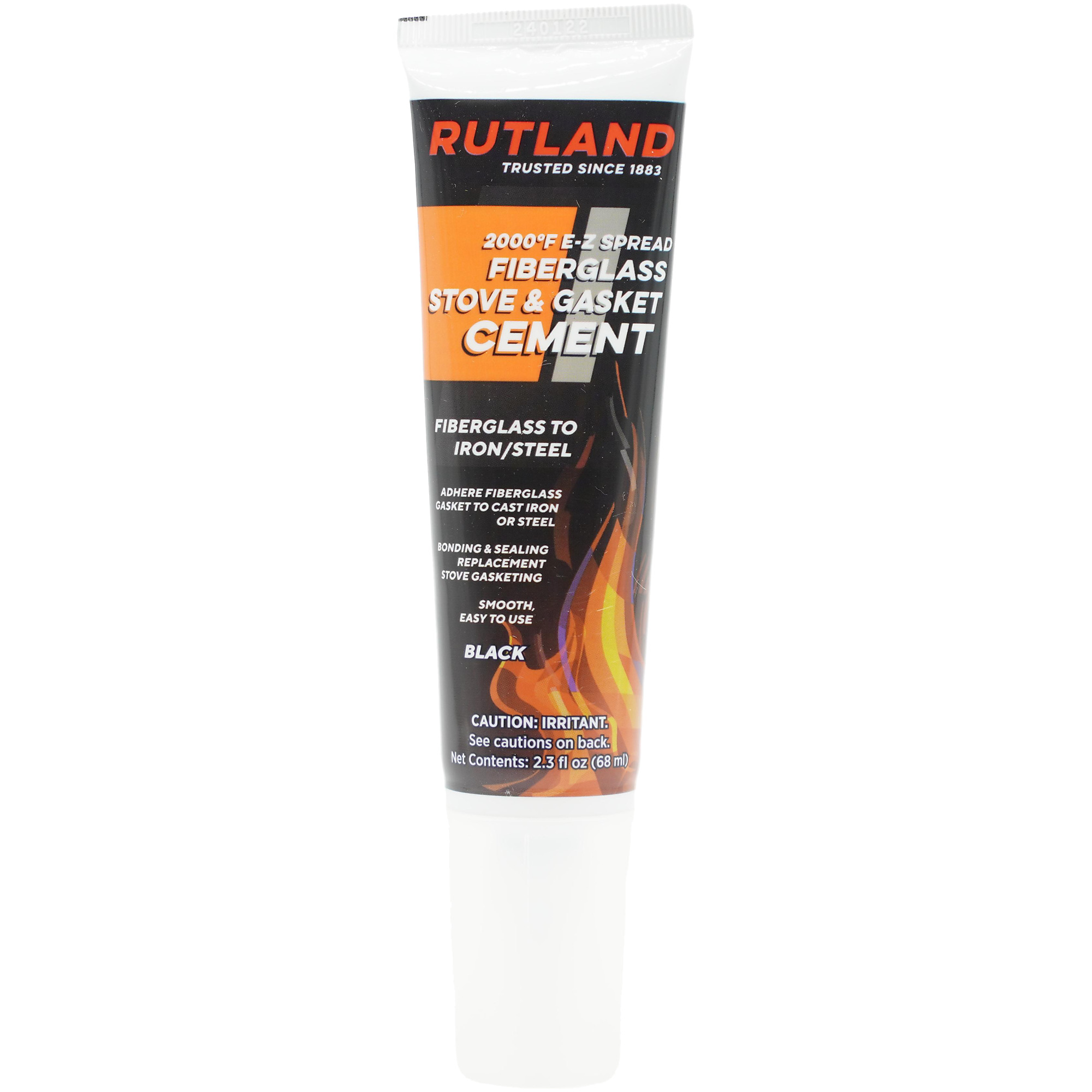 Rutland, E-Z Spread Fiberglass Stove Gasket Cement, Model# 77E
