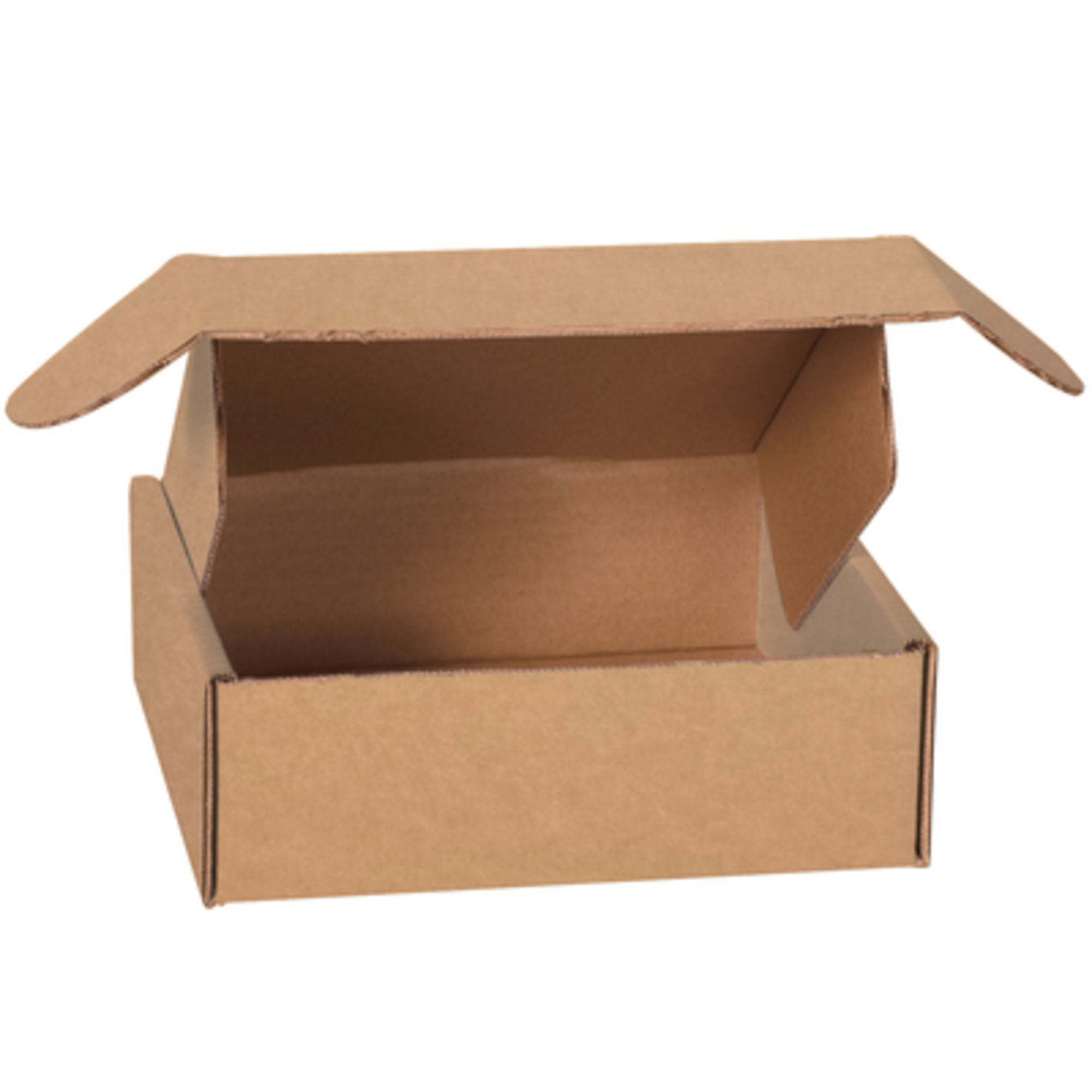 8 x 8 x 2 3/4in. Kraft Deluxe L Mailer 50/CS, Length 8 in, Model# MFL882K