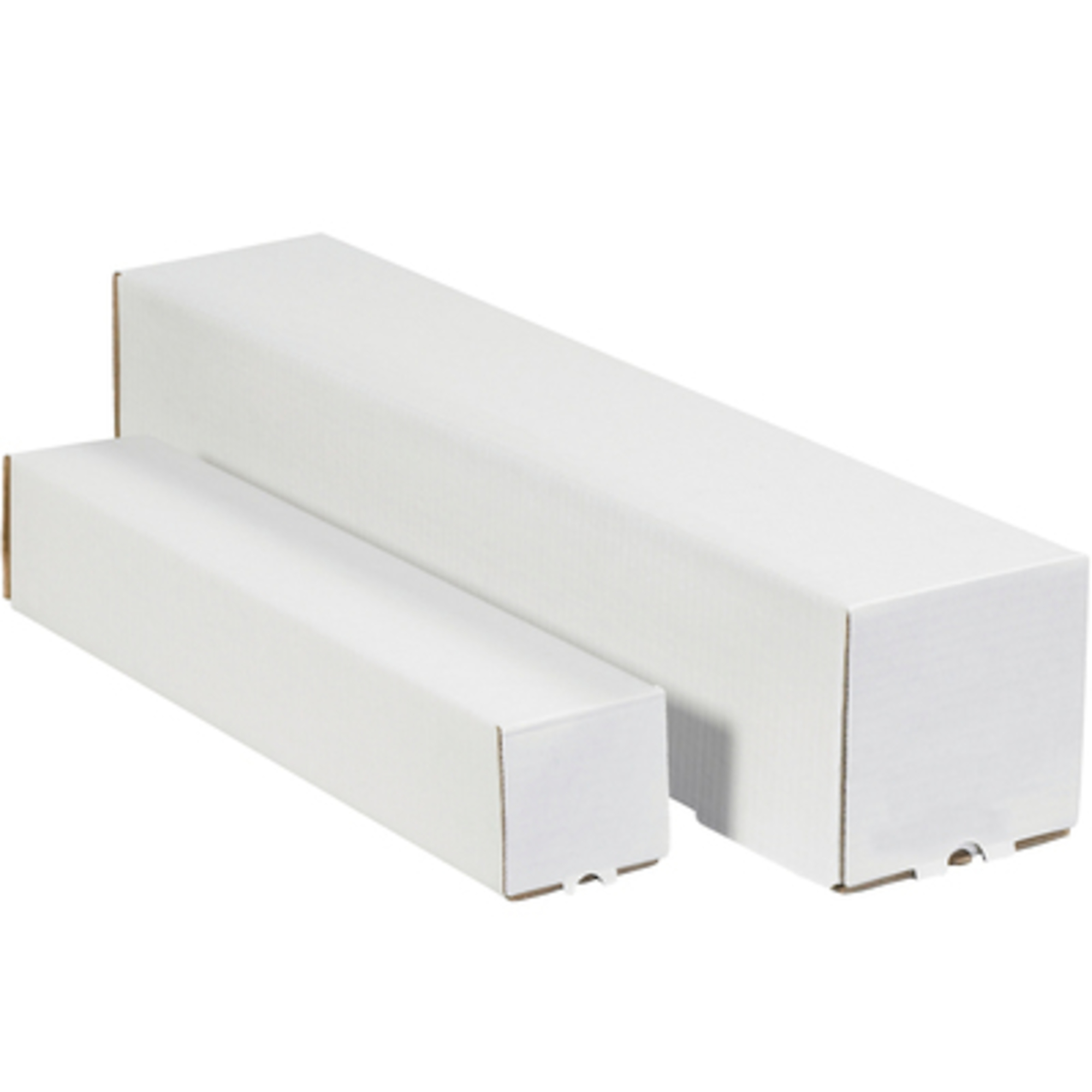 5 x 5 x 37in. White Square Mailing Tubes 25/CS, Length 37 in, Model# M5537