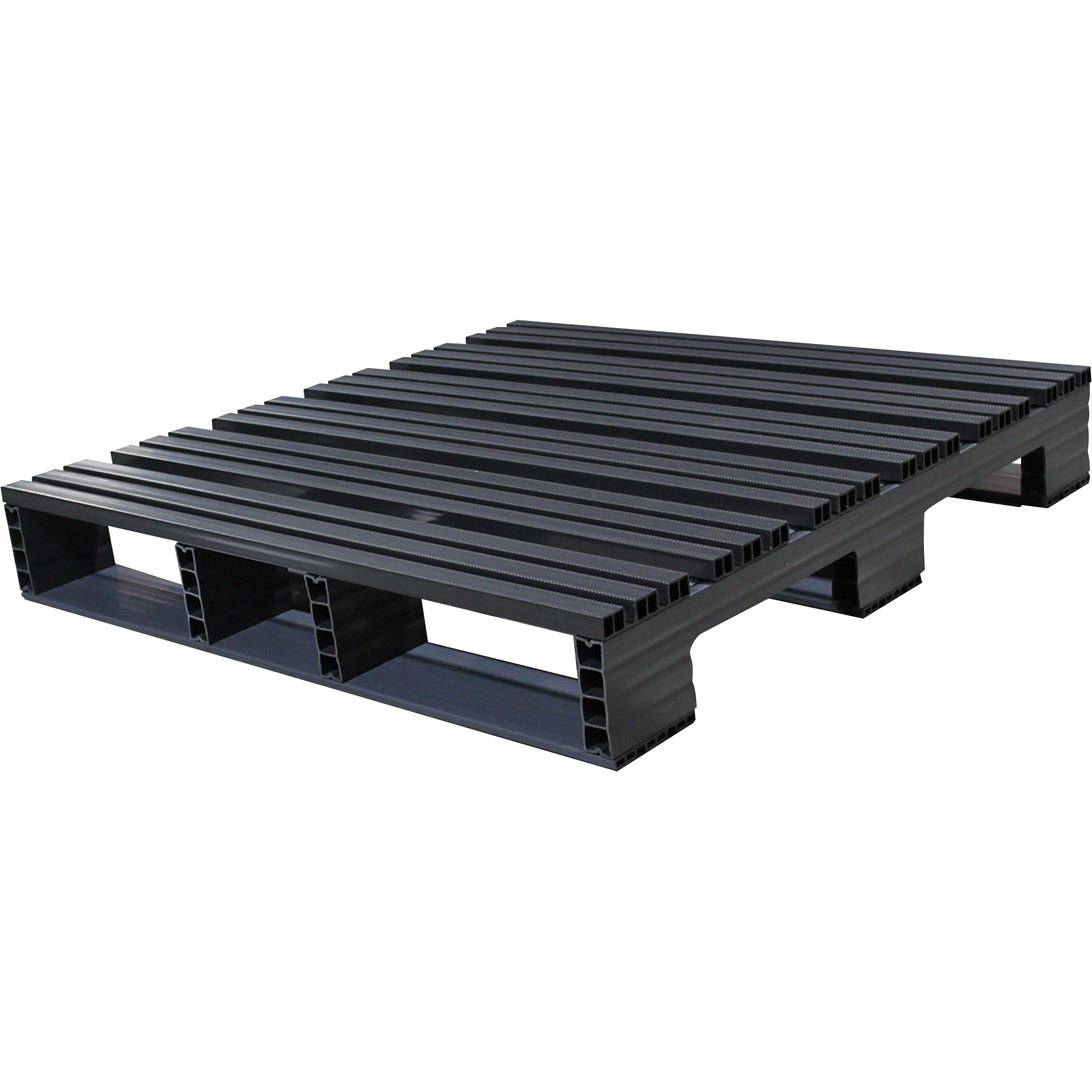 Jifram Extrusions Grab-N-Go 4-Way Plastic Pallet, 42in.L x 42in.W, Model# 05000356
