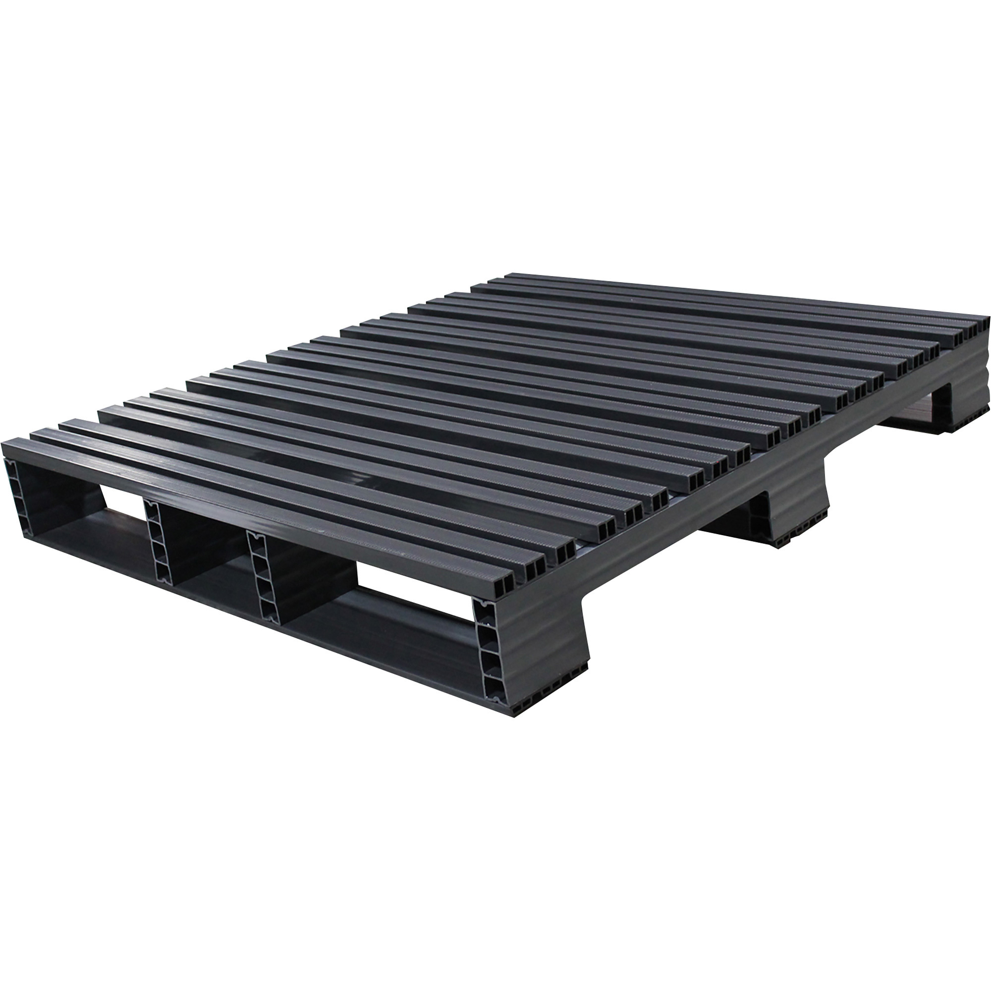 Jifram Extrusions Grab-N-Go 4-Way Plastic Pallet, 48in.L x 42in.W, Model# 05000389
