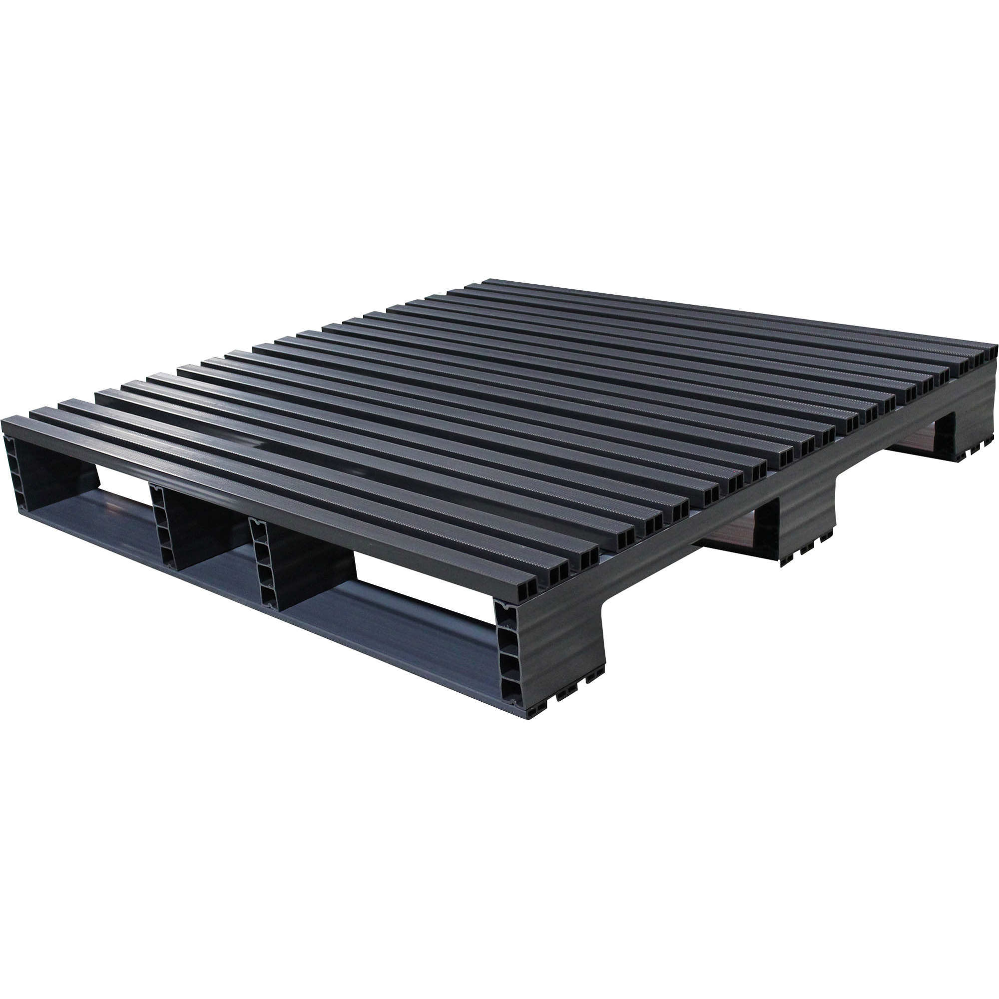 Jifram Extrusions Plastic Caster Pallet, 45in.L x 45in.W, Model# 05000400