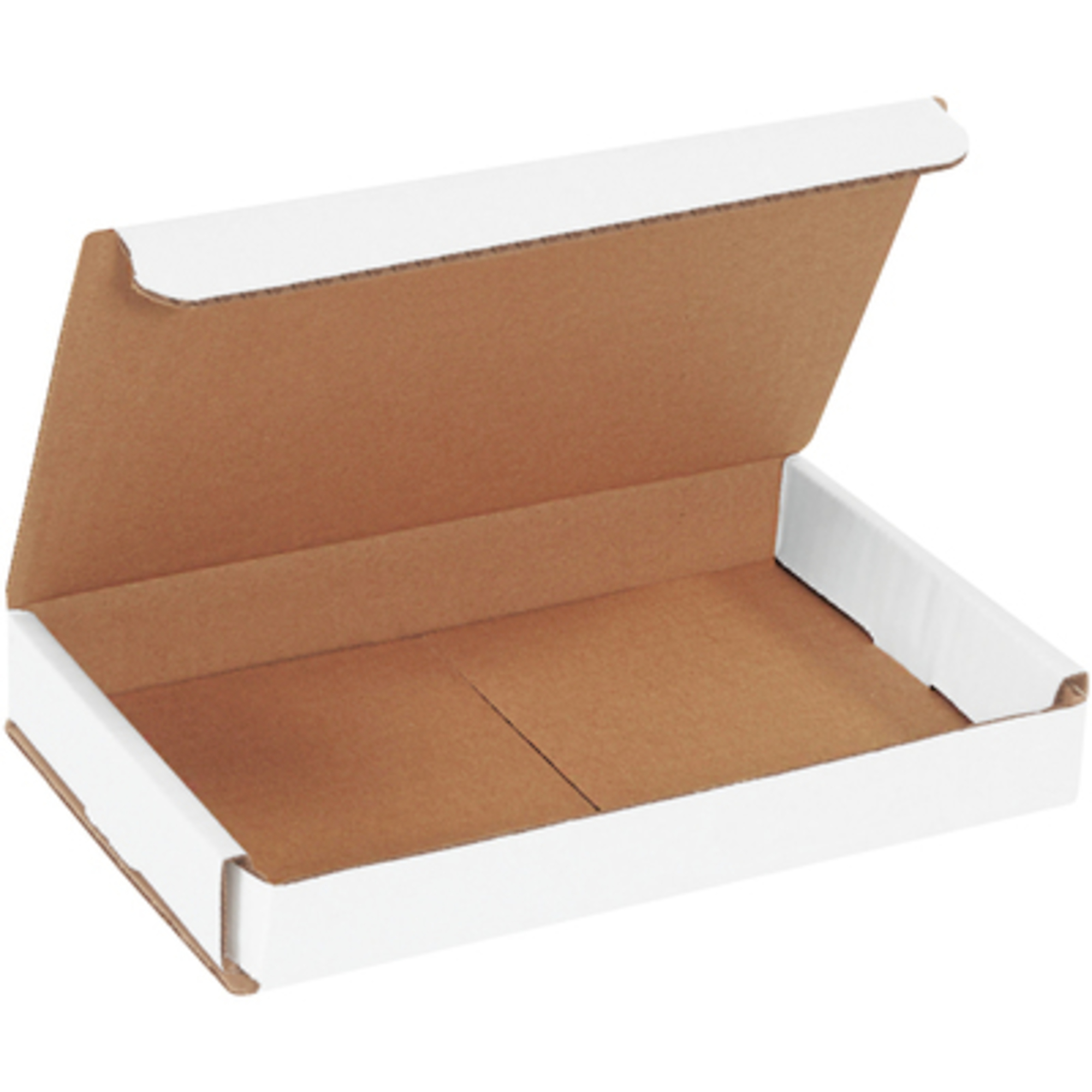8 x 5 x 1in. White Corrugated Ms 50/CS, Length 8 in, Model# M851