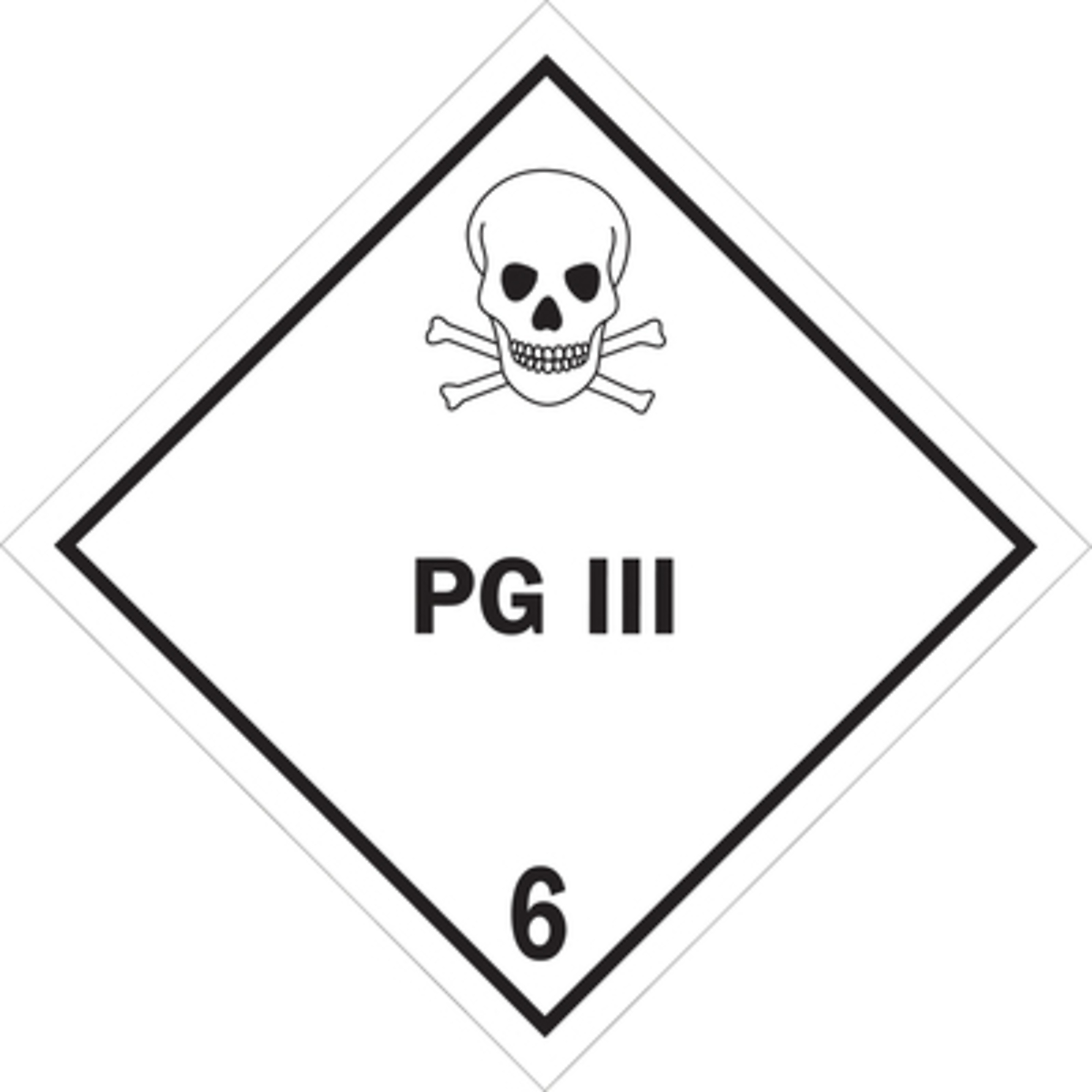 Used Pg25 Label 4 x 4in. - \