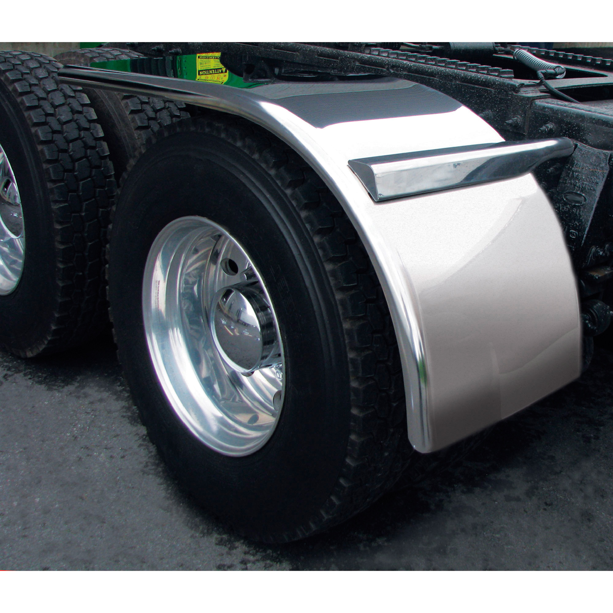 Trux Accessories Fully Smooth Half Truck Fender, 66in.L, Model# TFEN-H21