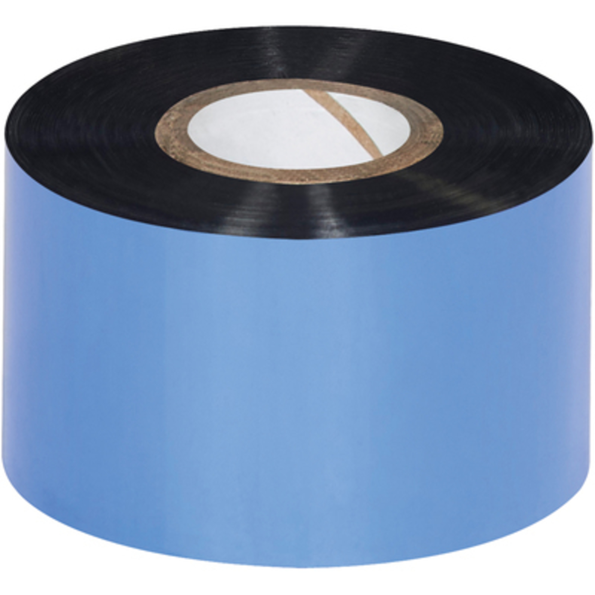 Stock Packaging Black Datam TT Ribbon — 1.57in. x 1181ft., Wax, 48/Case, Model# THT120