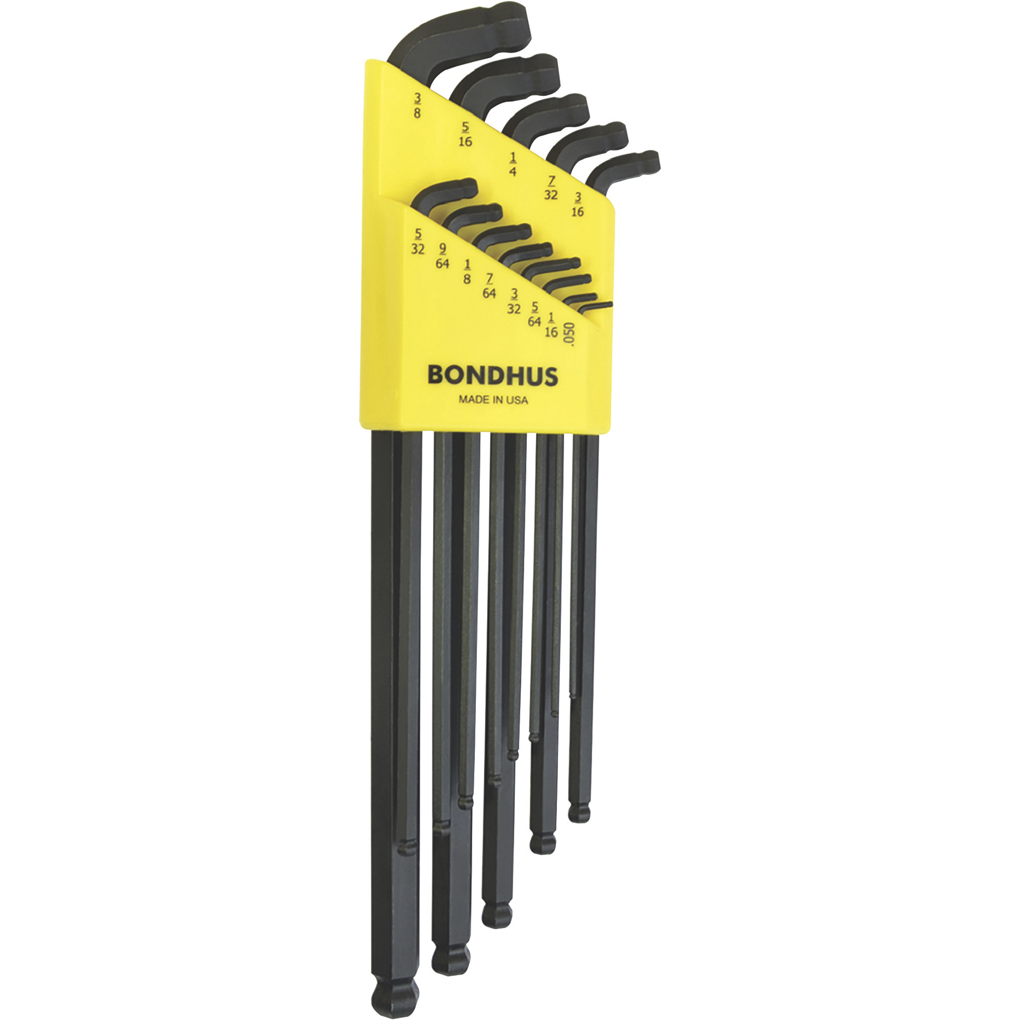 Bondhus Torx-Bit-Set Mit 9 Stecknüssen – 15,2 Cm Länge, Für TX8 Bis TX40, ProHold-Technologie
