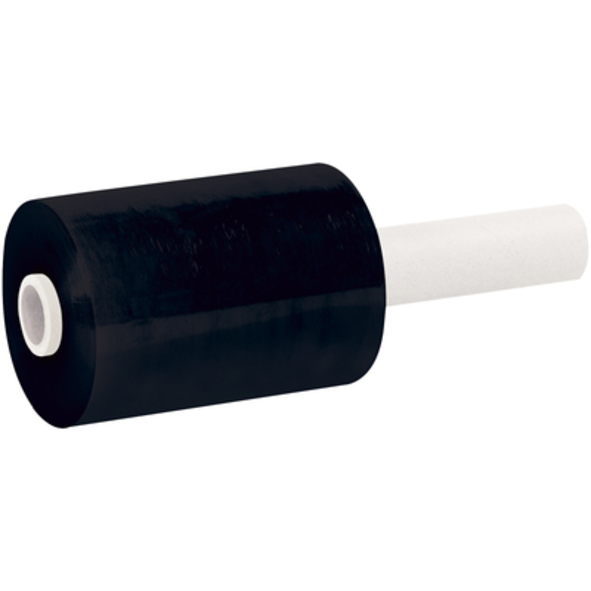 5in. x 80 Ga x 1000ft. Black E Core Bundling Fl 12/CS, Roll Length 1000 ...