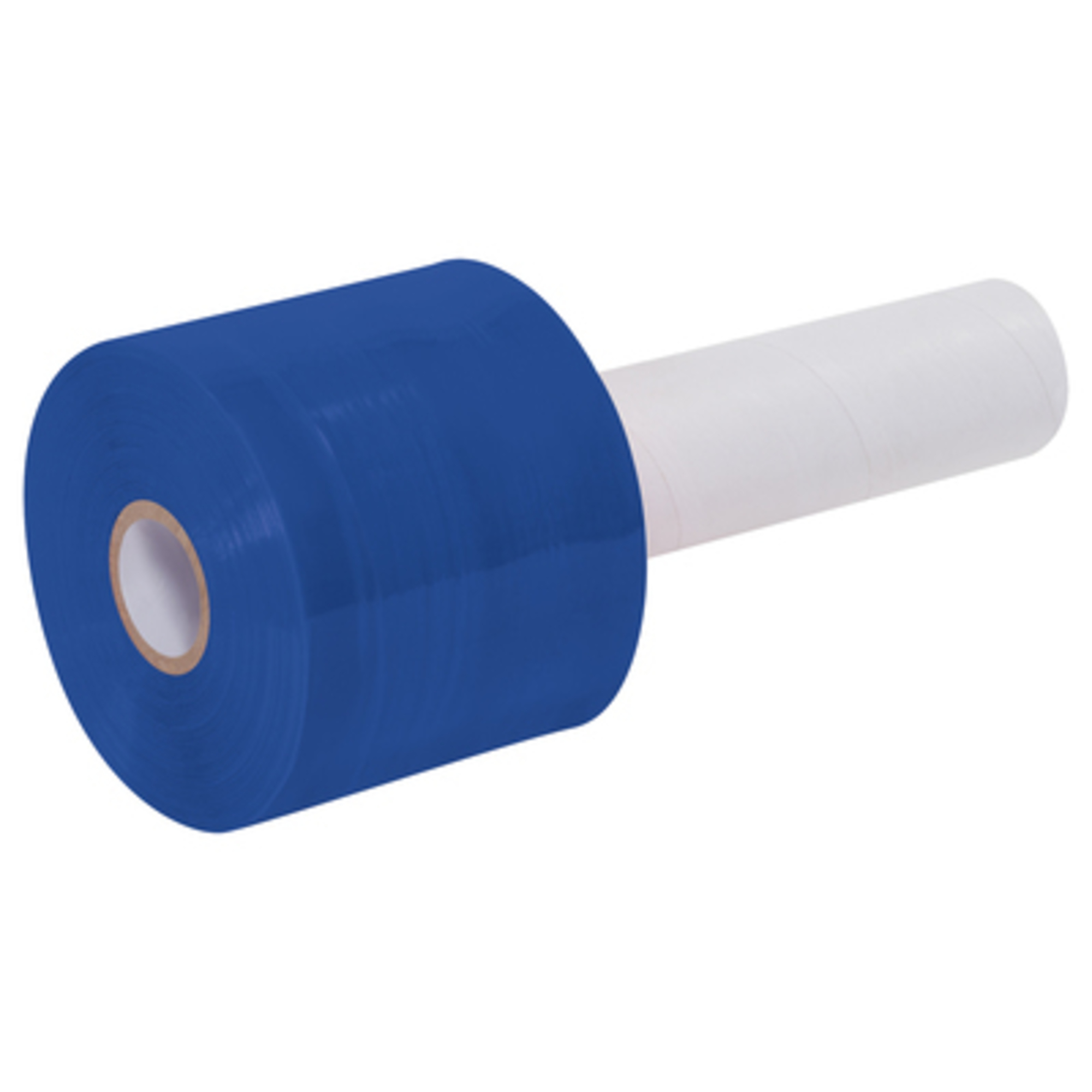 3in. x 80 Ga x 1000ft. Blue E Core Bundling F 18/CS, Roll Length 1000 ft, Roll Width 3 in, Roll Count (qty.) 18 Model# TNBEC303BLUE