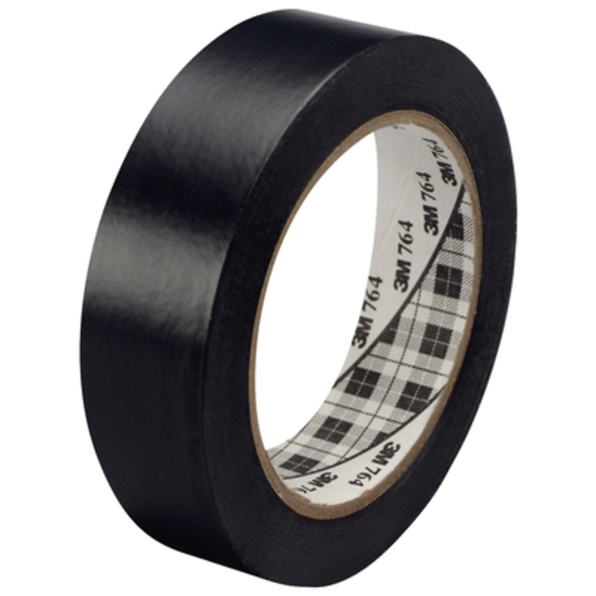 3M, 1in. x 36 yds. Bla 3M Gen Pur Vin Tape 764 36/CS, Model# T965764B