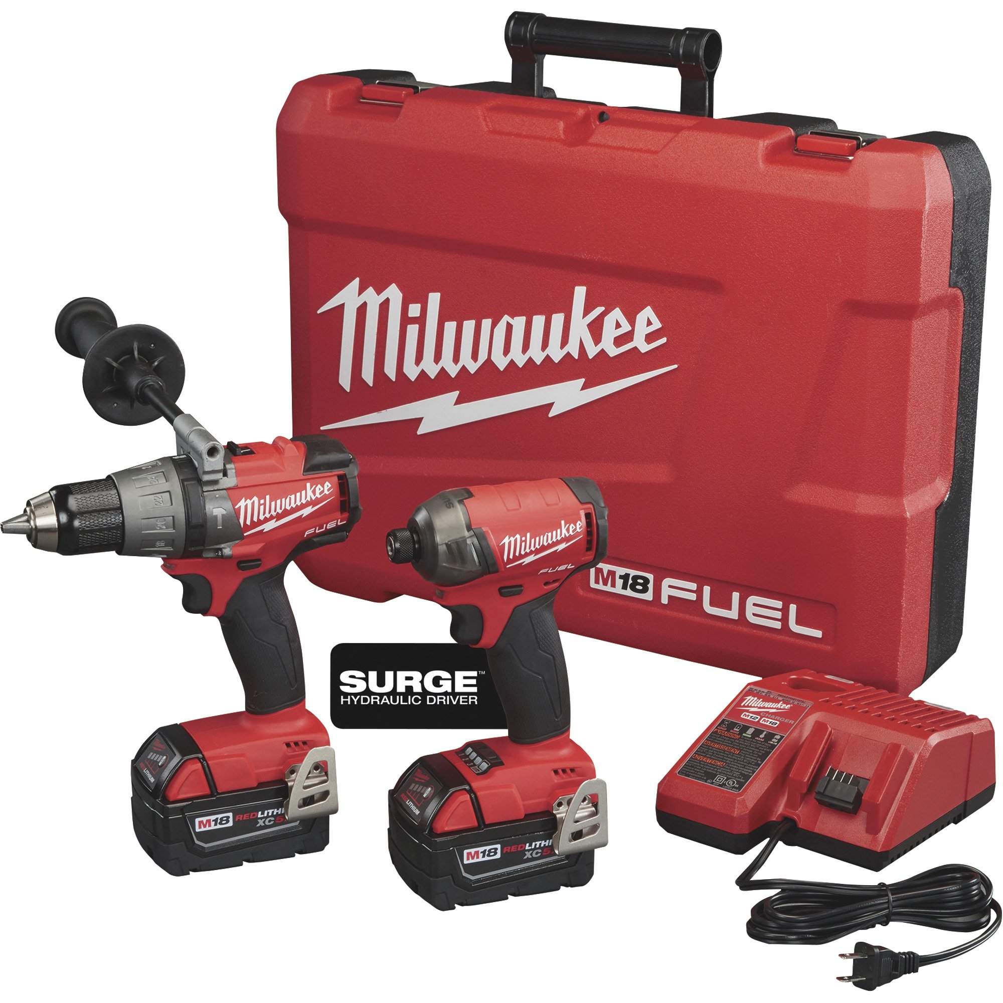 Milwaukee 18 deals volt drill combo