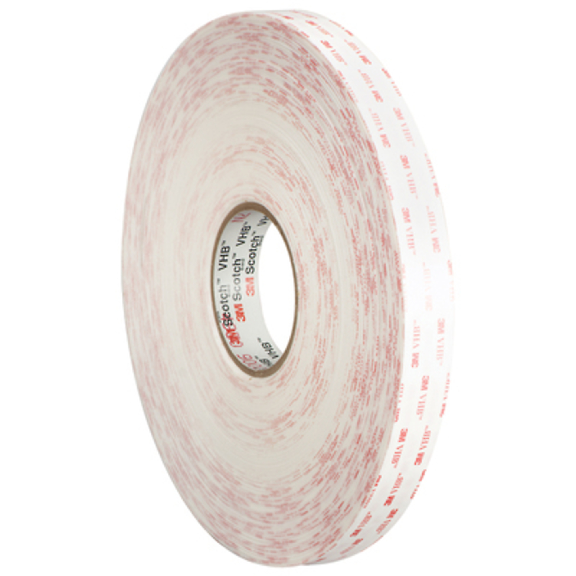 1/2in. x 5 yds. White 3M 4950 VHB Tape 1/CS, Model# VHB495012R