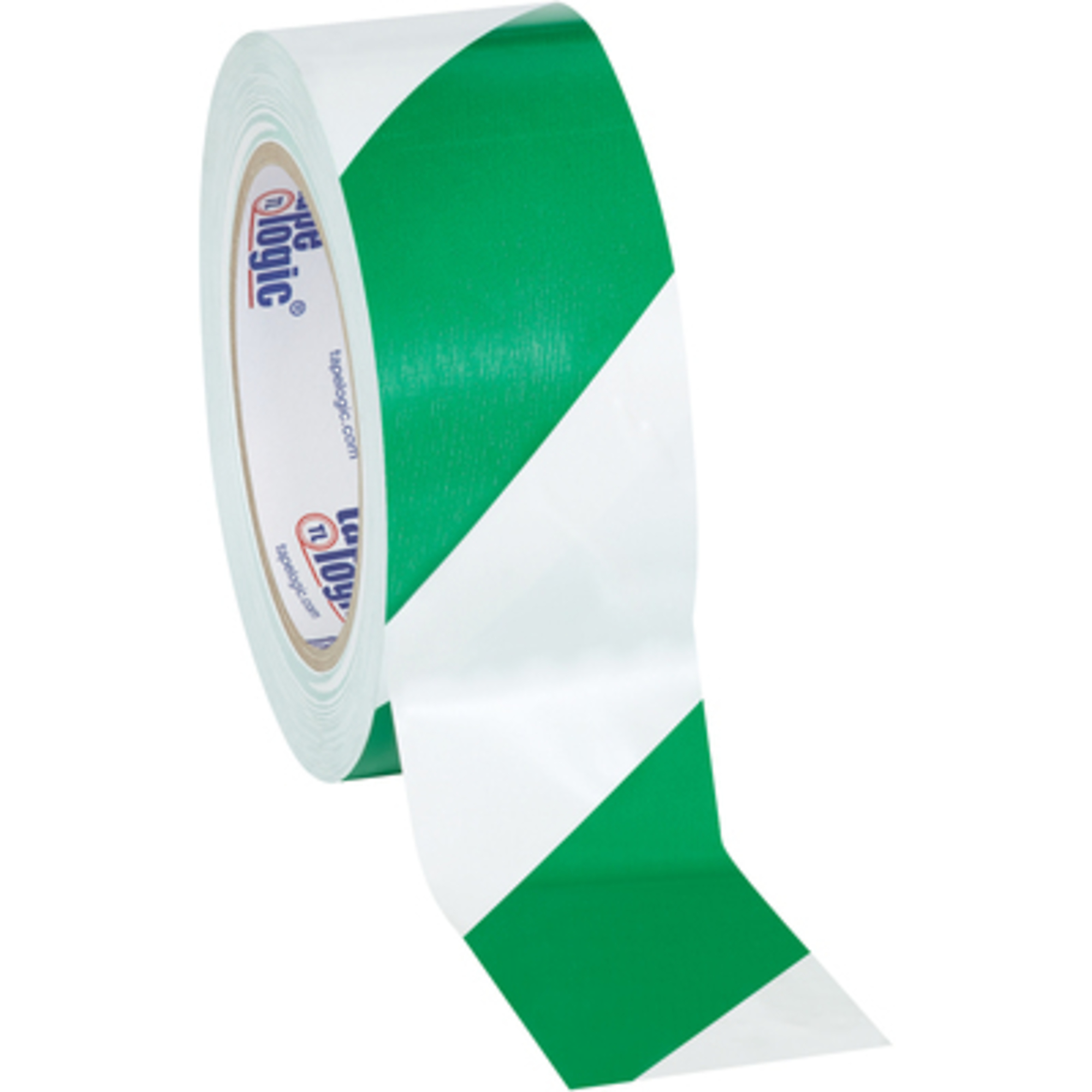 Stock Packaging Vinyl Safety Tape — 2in. x 36 Yds., Green, 3-Pack, Model# T92363PKGW
