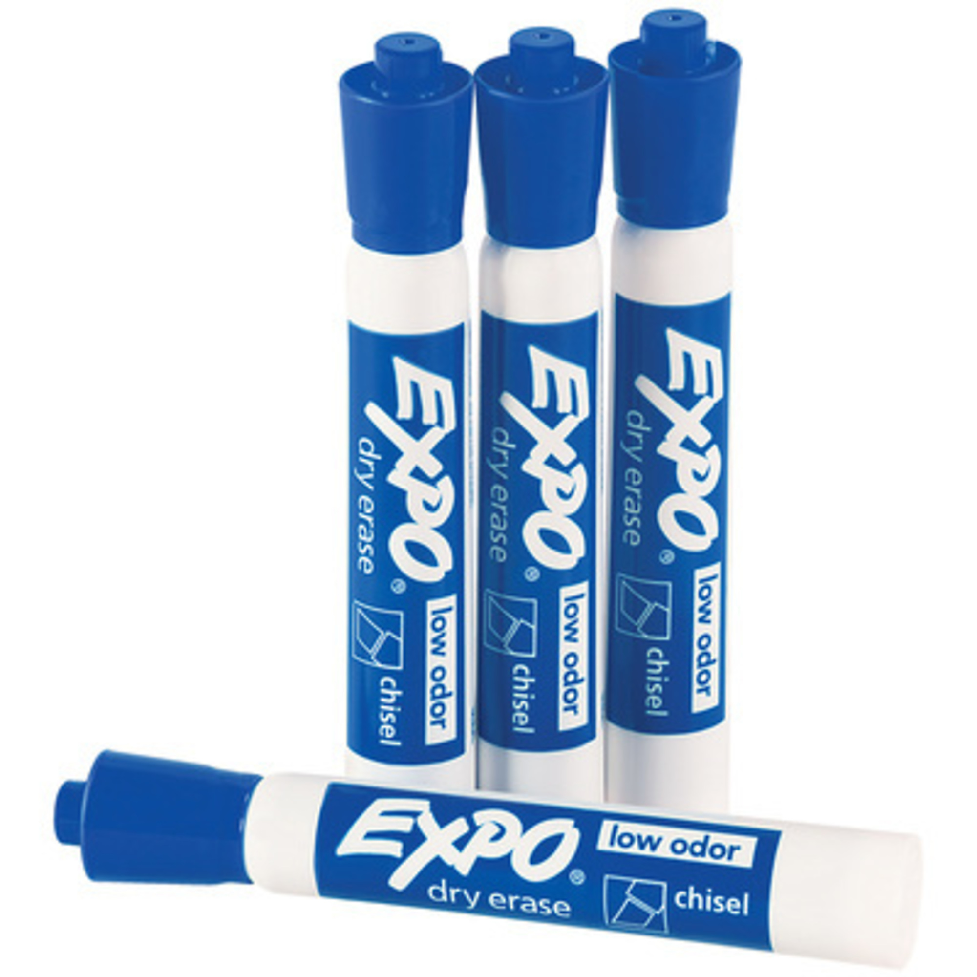 EXPO, Expo Blue Dry Erase Markers 12/CS, Model# BDEMARKERBE