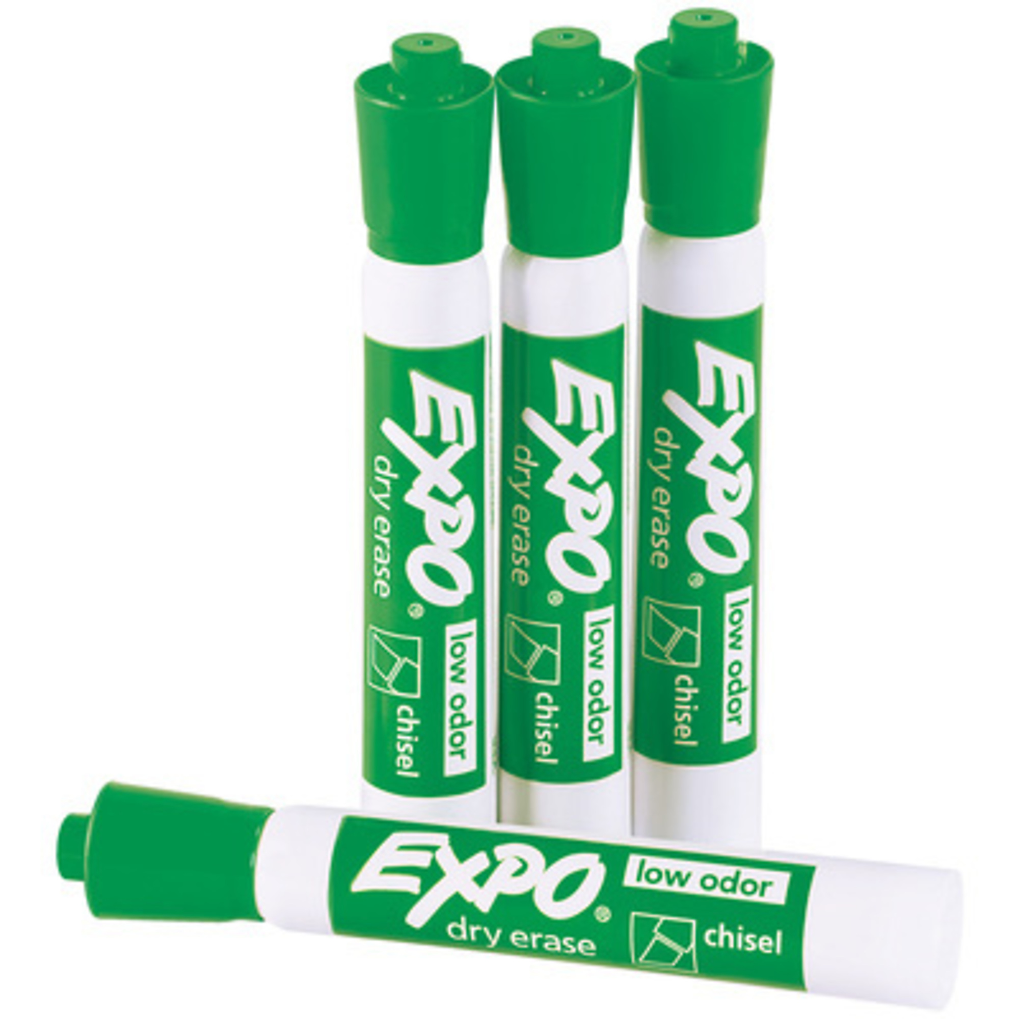 EXPO, Expo Green Dry Erase Markers 12/CS, Model# BDEMARKERGN