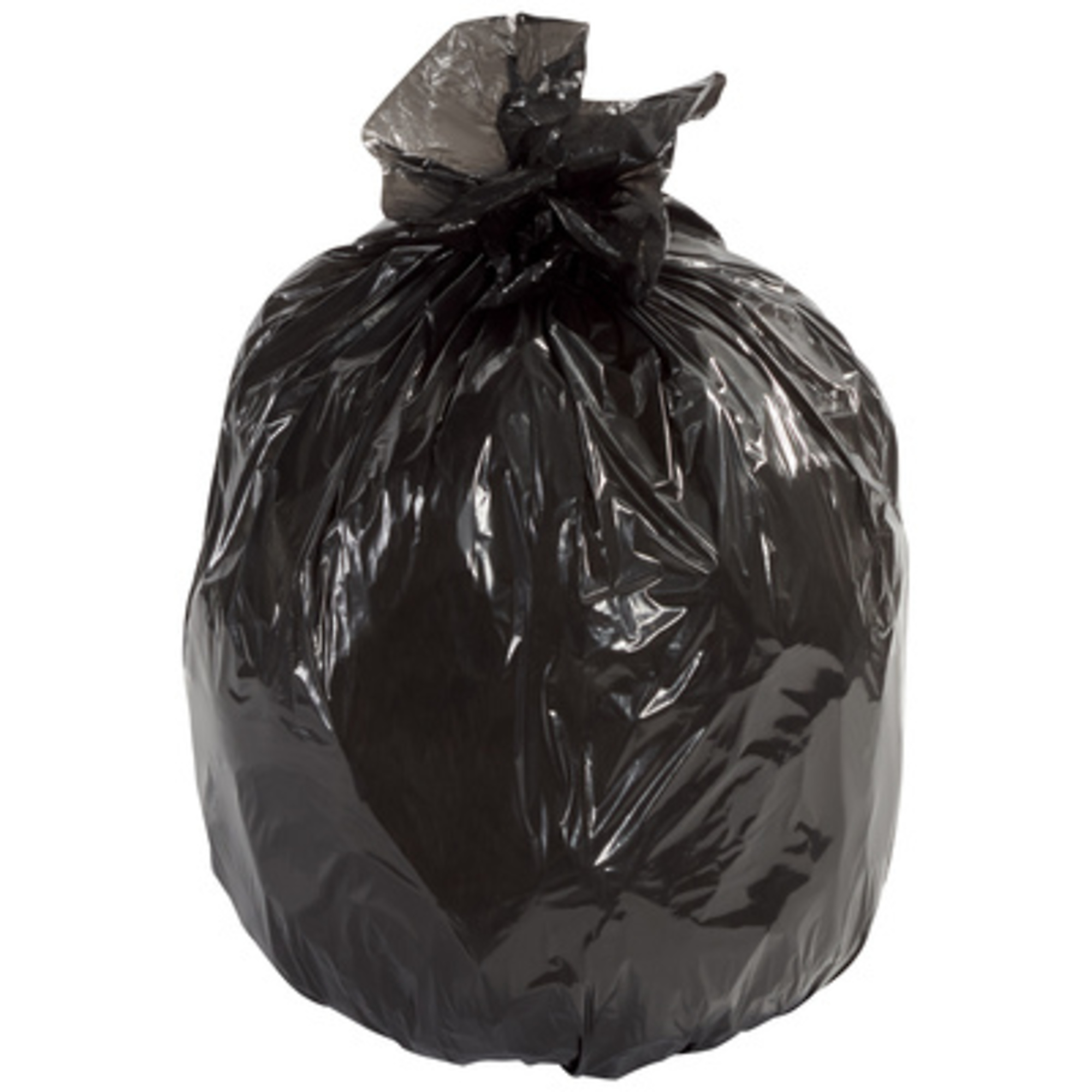 SC TL - BLK, 40 - 45 G, 1.5 Mil., Flat Pack 100/CS, Capacity 45 Gal, Quantity 100 Closure Type Elastic, Model# CL5009