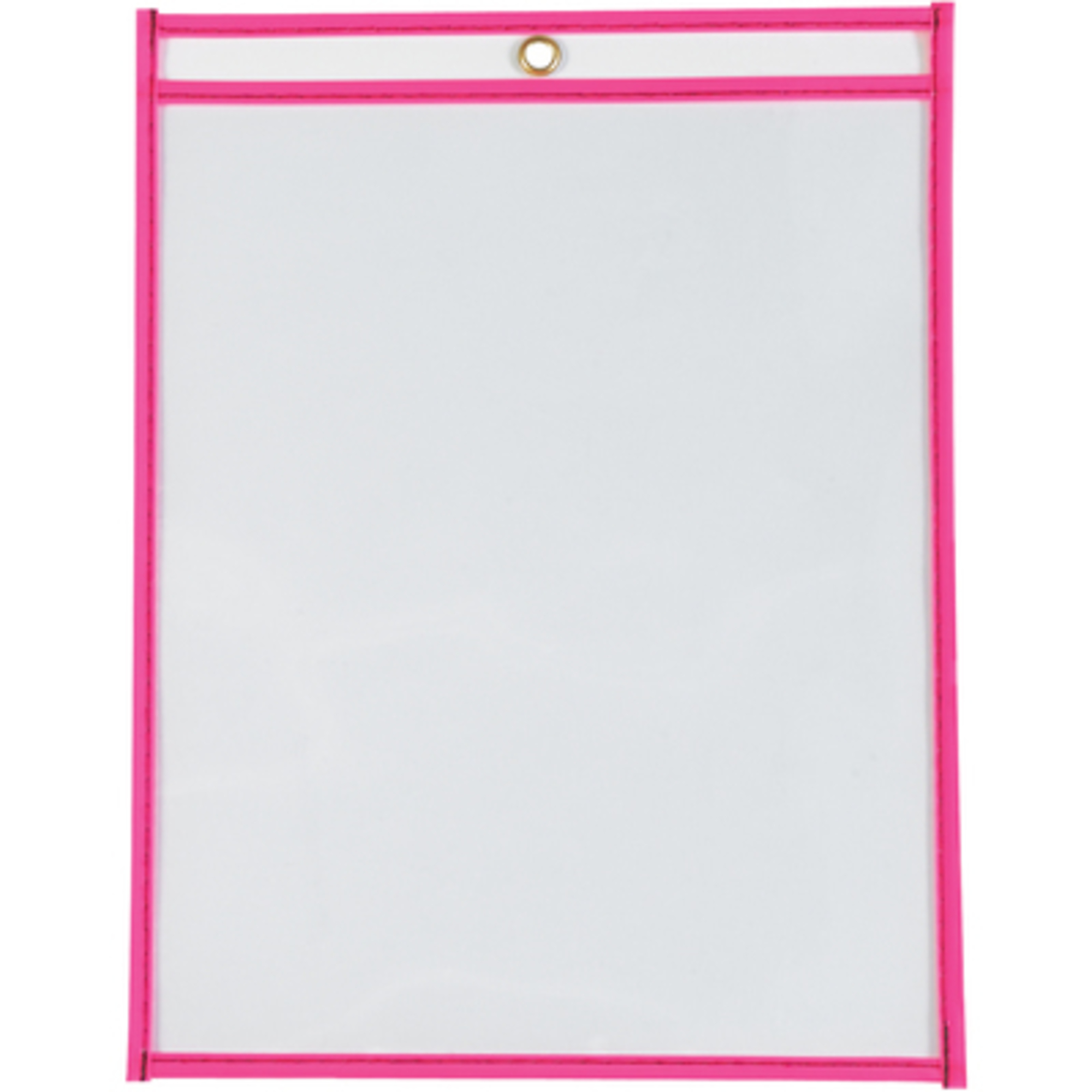 9 x 12in. Neon Pink Job Ticket Holders 15/CS, Model# JTH115PK