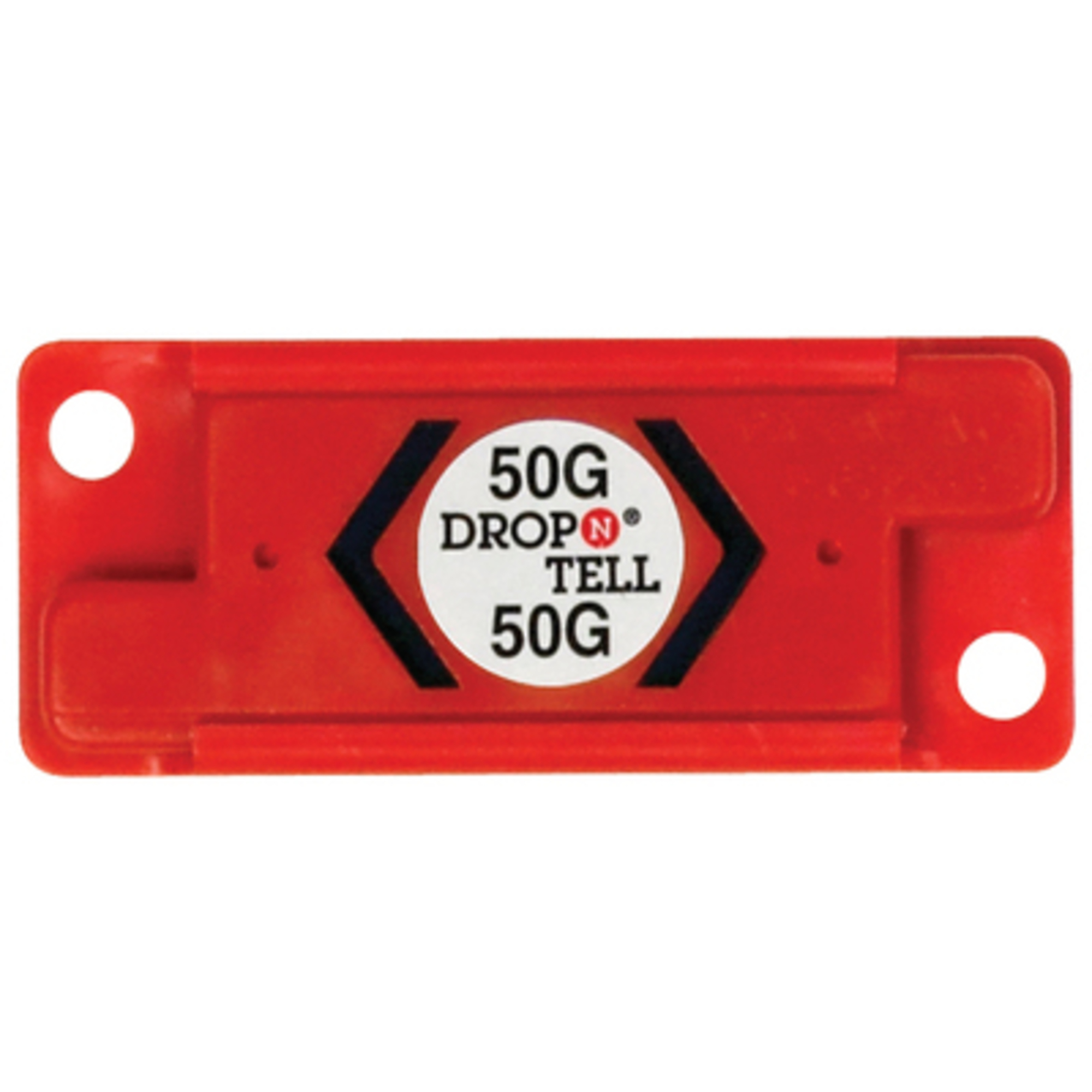 Stock Packaging Resettable Drop-N-Tell Indicators — 50G, 25 Pcs, Model# DNT50R