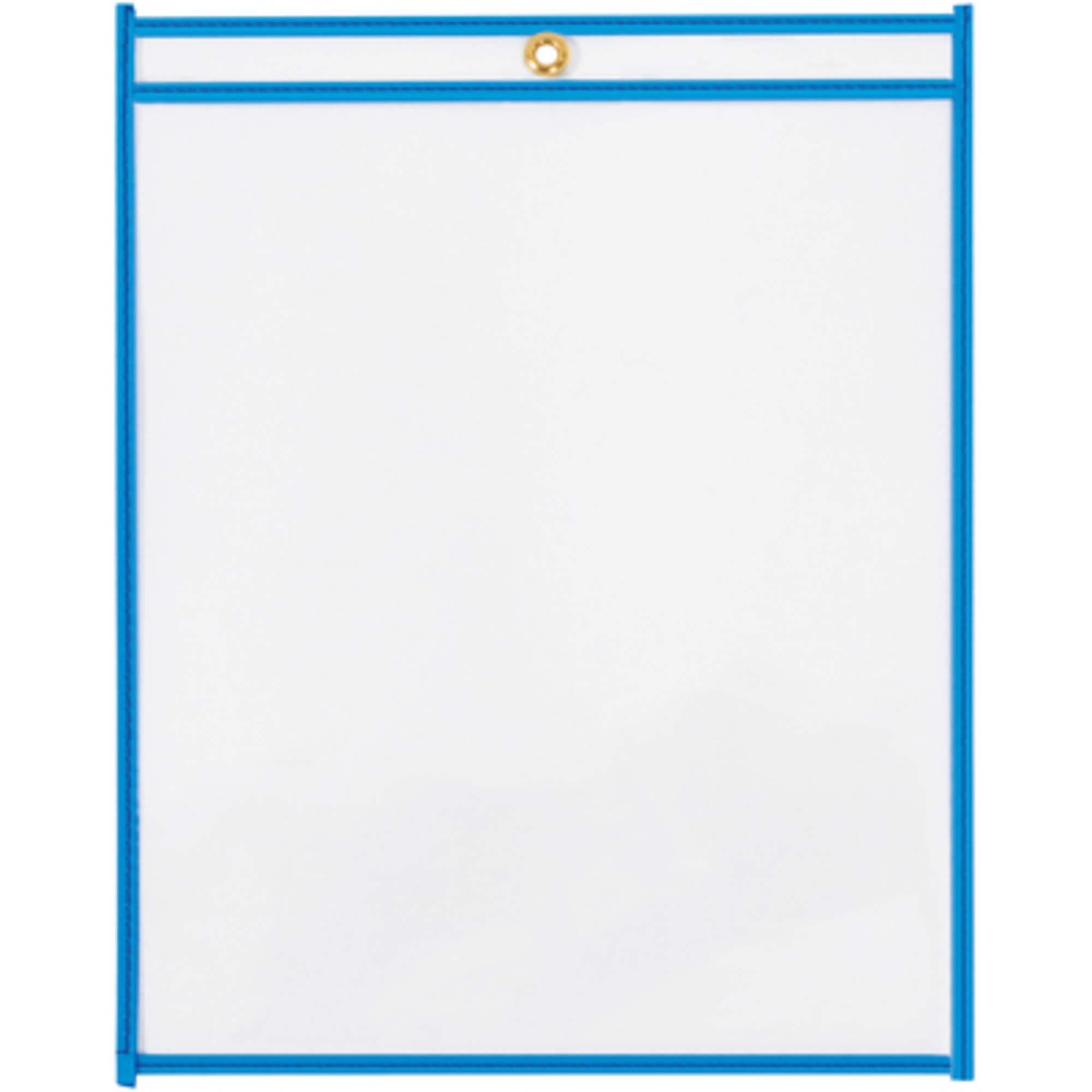 9 x 12in. Neon Blue Job Ticket Holders 15/CS, Model# JTH115BE