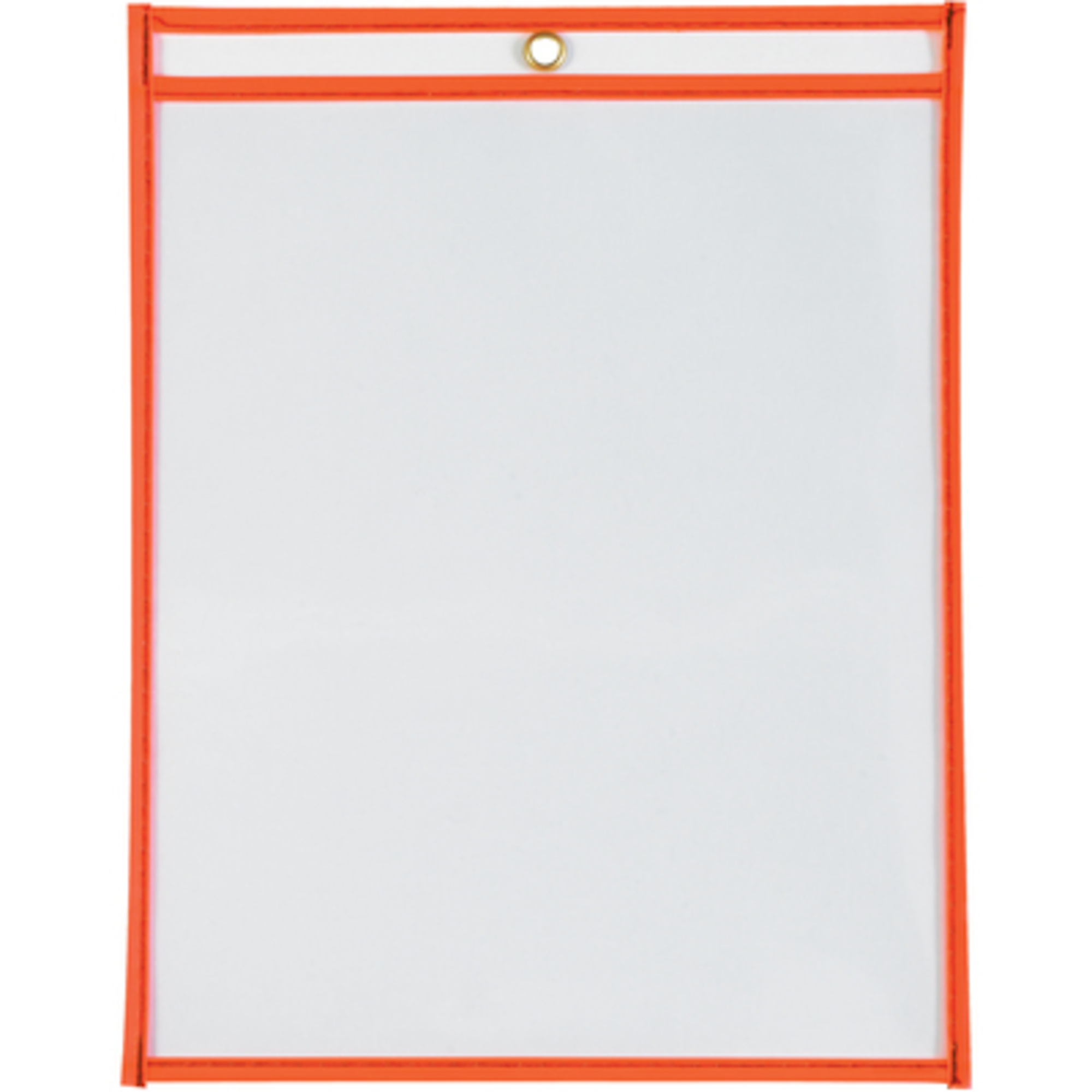 9 x 12in. Neon Orange Job Ticket Holders 15/CS, Model# JTH115OR