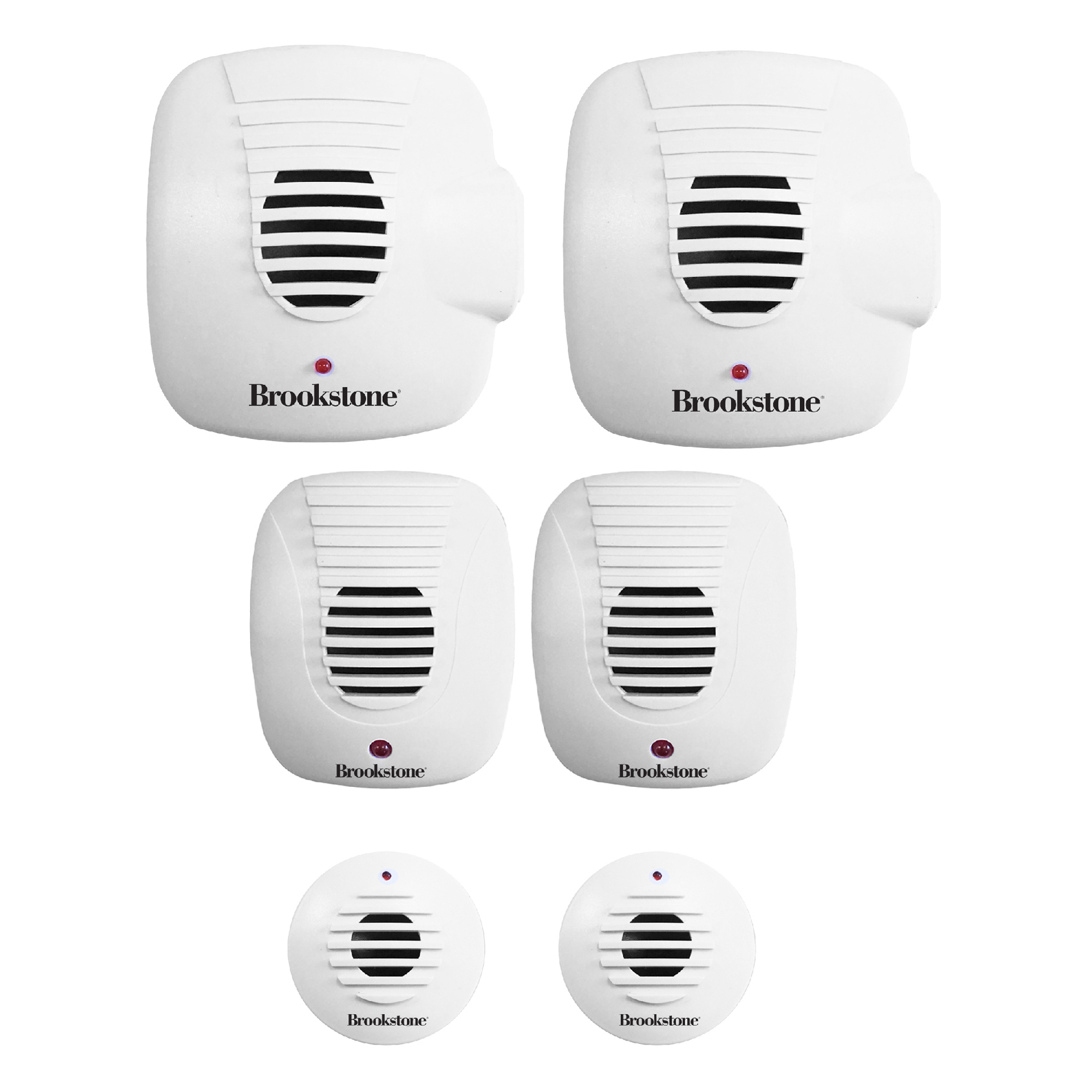 Brookstone, Multi-Room Ultrasonic Pest Repeller System, 6-Pack, Model# 6032183010