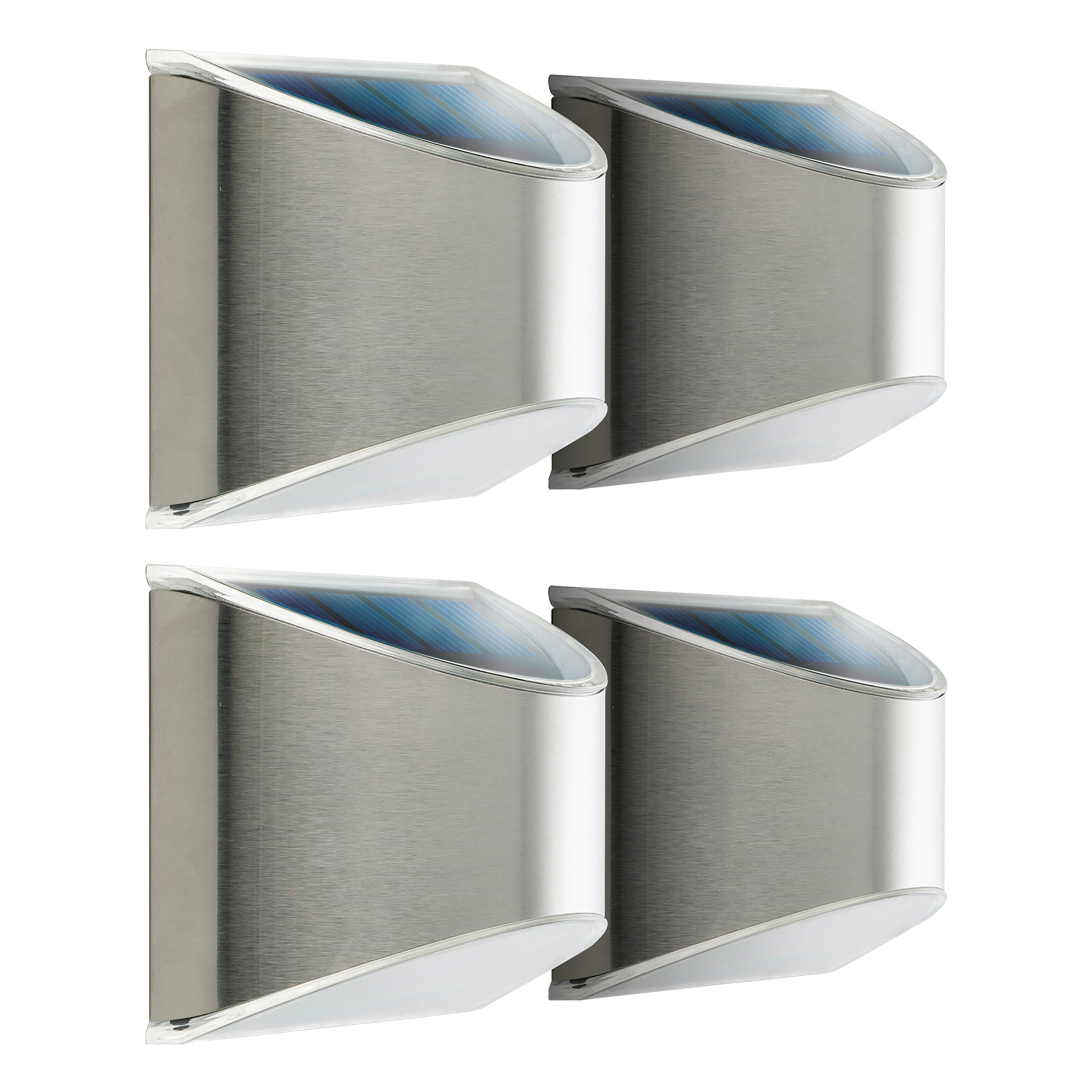 Home Zone Security, Decorative Outdoor Solar Wall Lights, Included (qty.) 4 Model# ELJ9533V