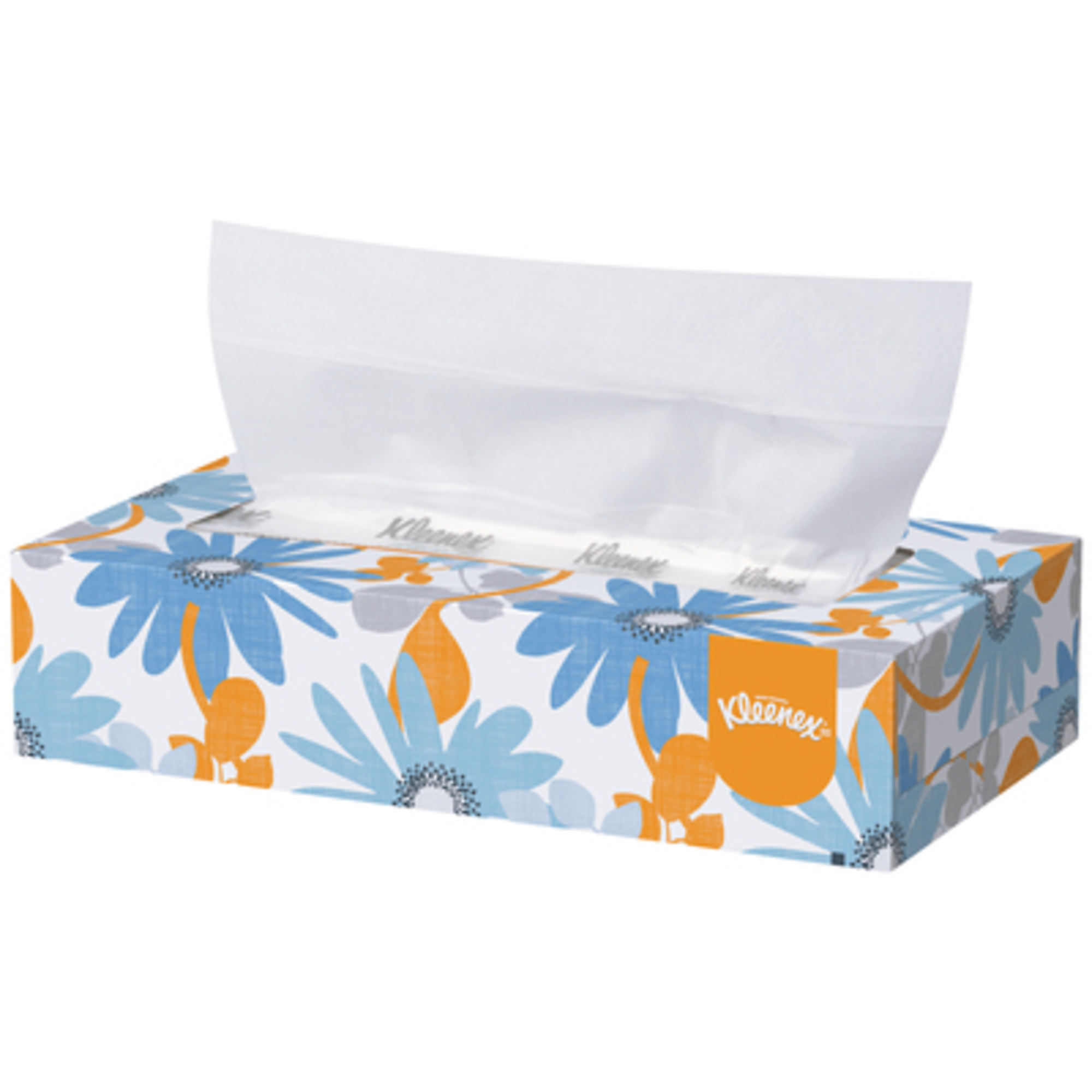 Kleenex, Kleenex 2-Ply Facial Tissue 48/CS, Color Family White, Model# TT2FTK