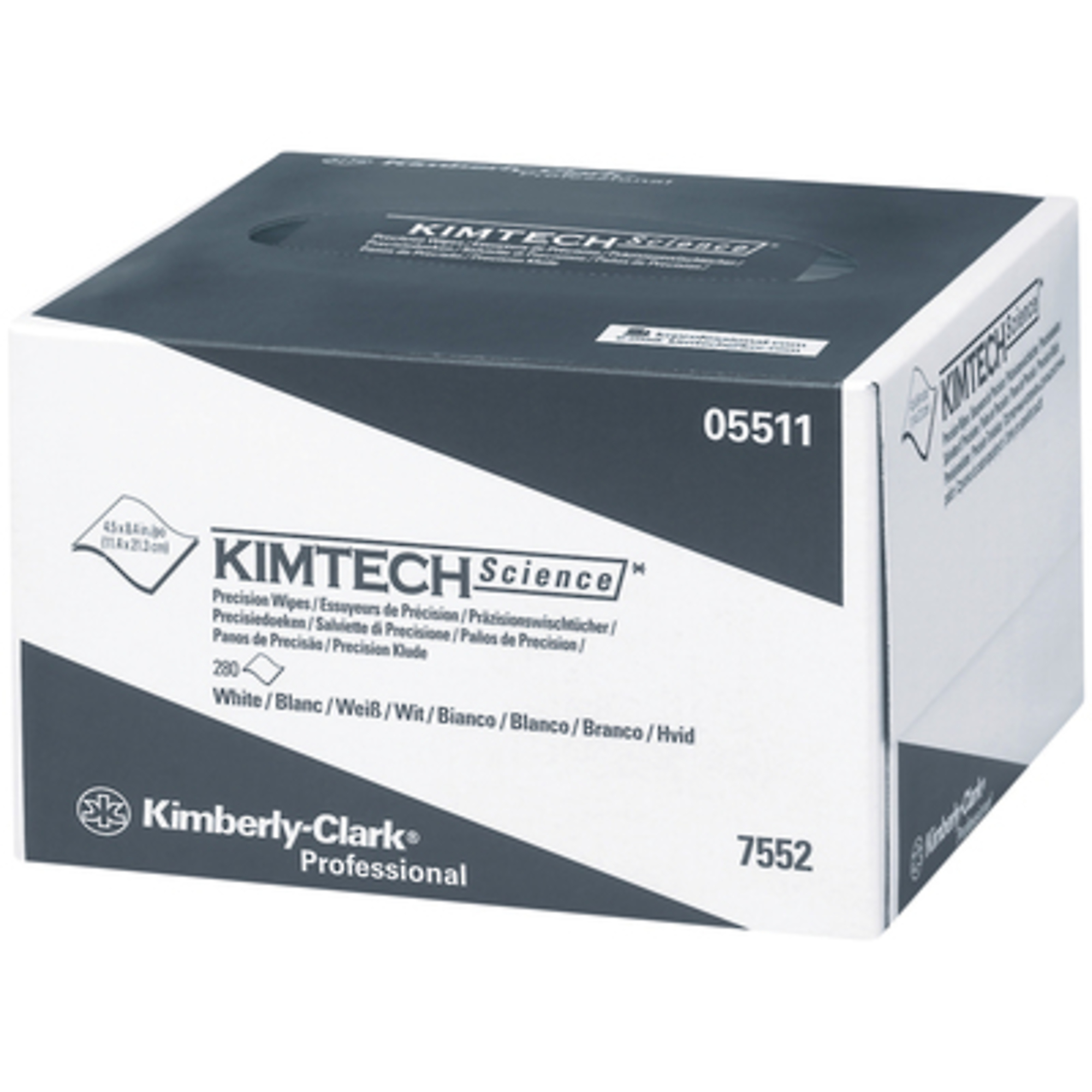 Kimtech 1 Ply 4.4 x 8.4in. P Low-Lint Wiper 60/CS, Color Family White, Included (qty.) 60 Model# KW133