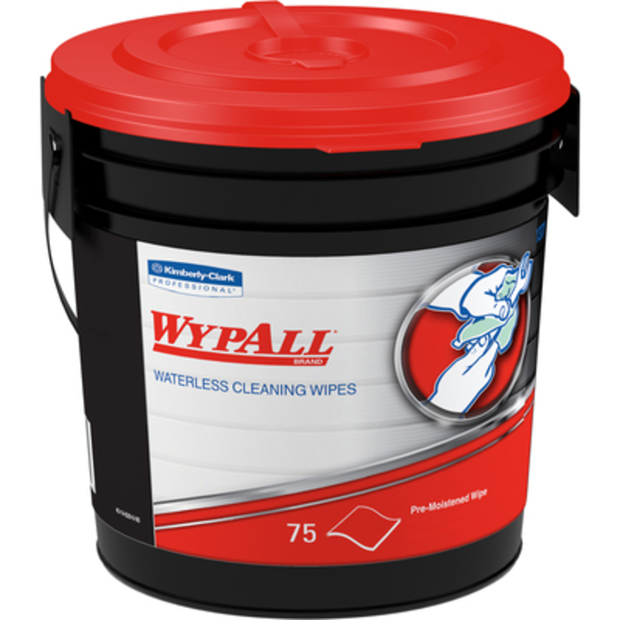 WypAll Waterless Cleaning Wipes - Pre-Saturated, Alcohol-Free, Citrus Solvents, 6/Case, Model# KW146