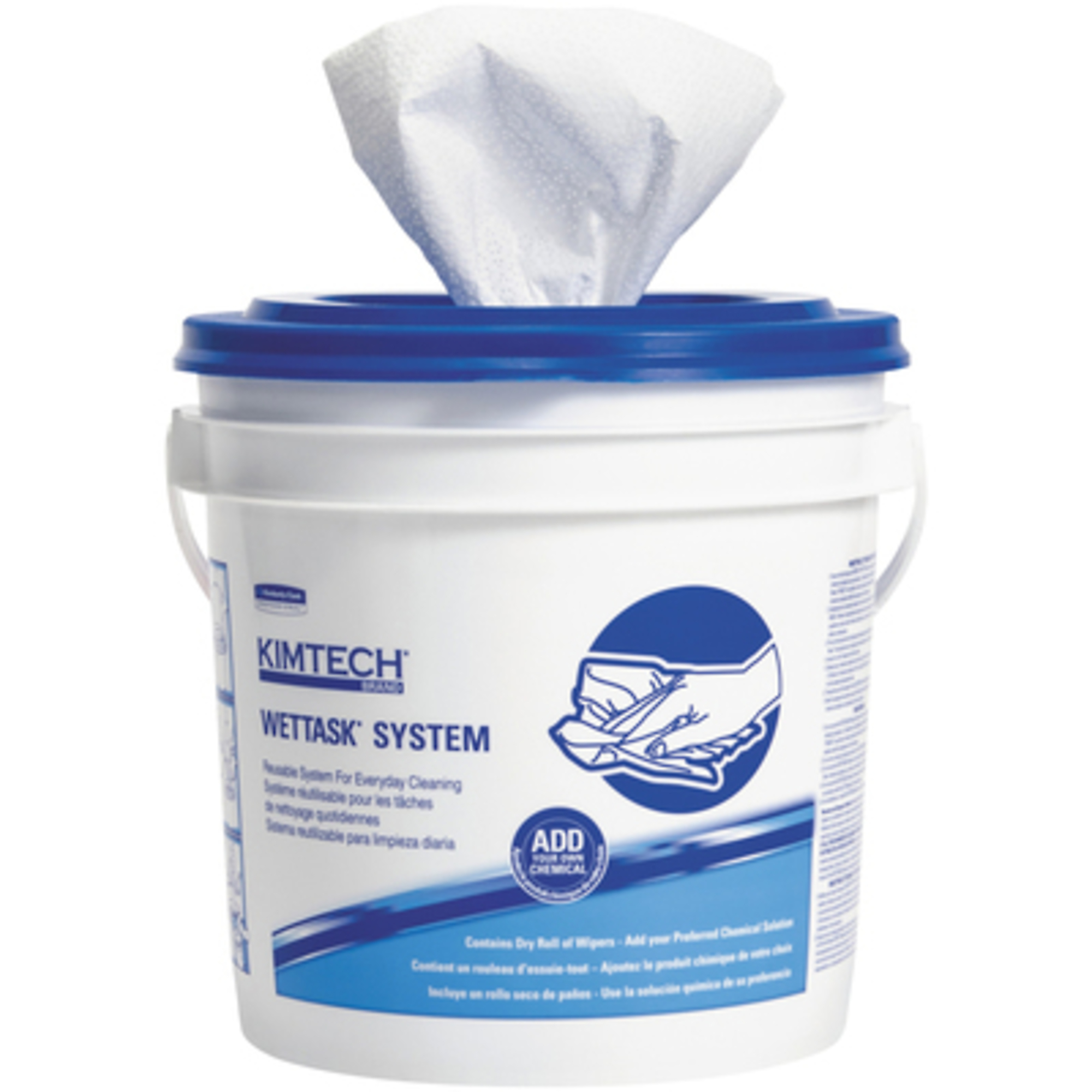 Kimtech WetTask Prep Wipers 6/CS, Color Family White, Included (qty.) 6 Model# KW155