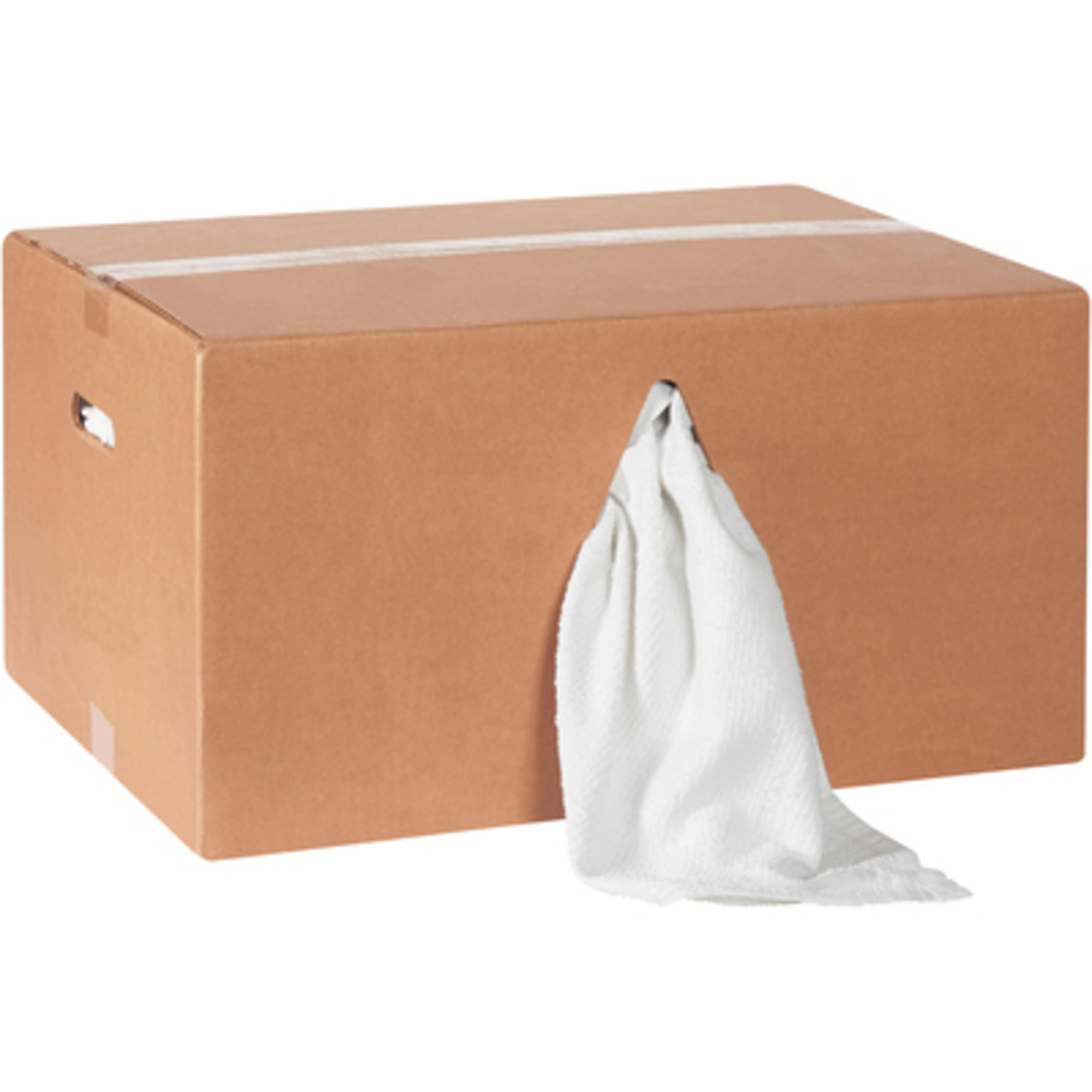 TC Towels - 14 x 17in. White - 25 lb. box 130/CS, Model# BR113