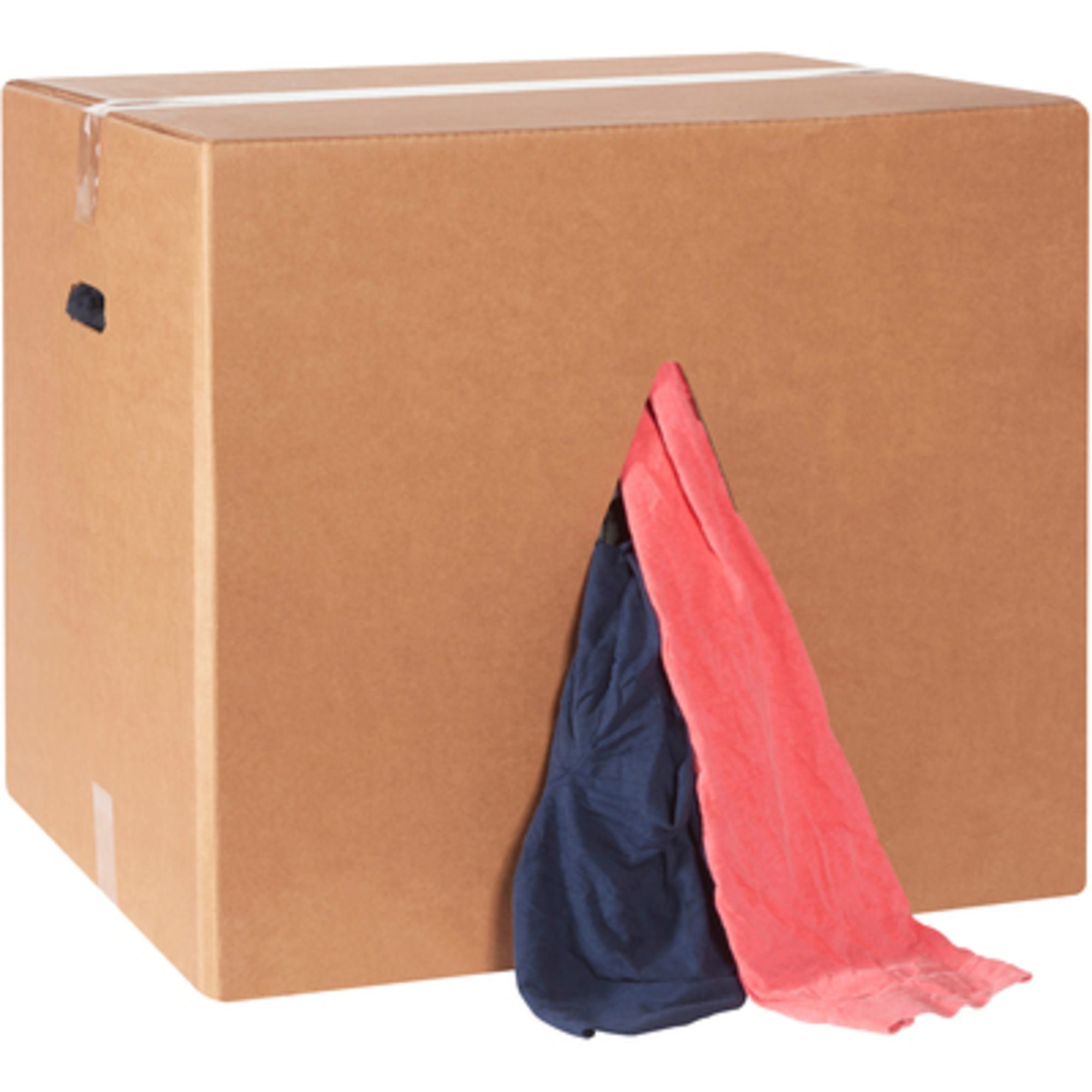 BoR - C T-Shirt Rags - 50 lb. box 440/CS, Model# BR115