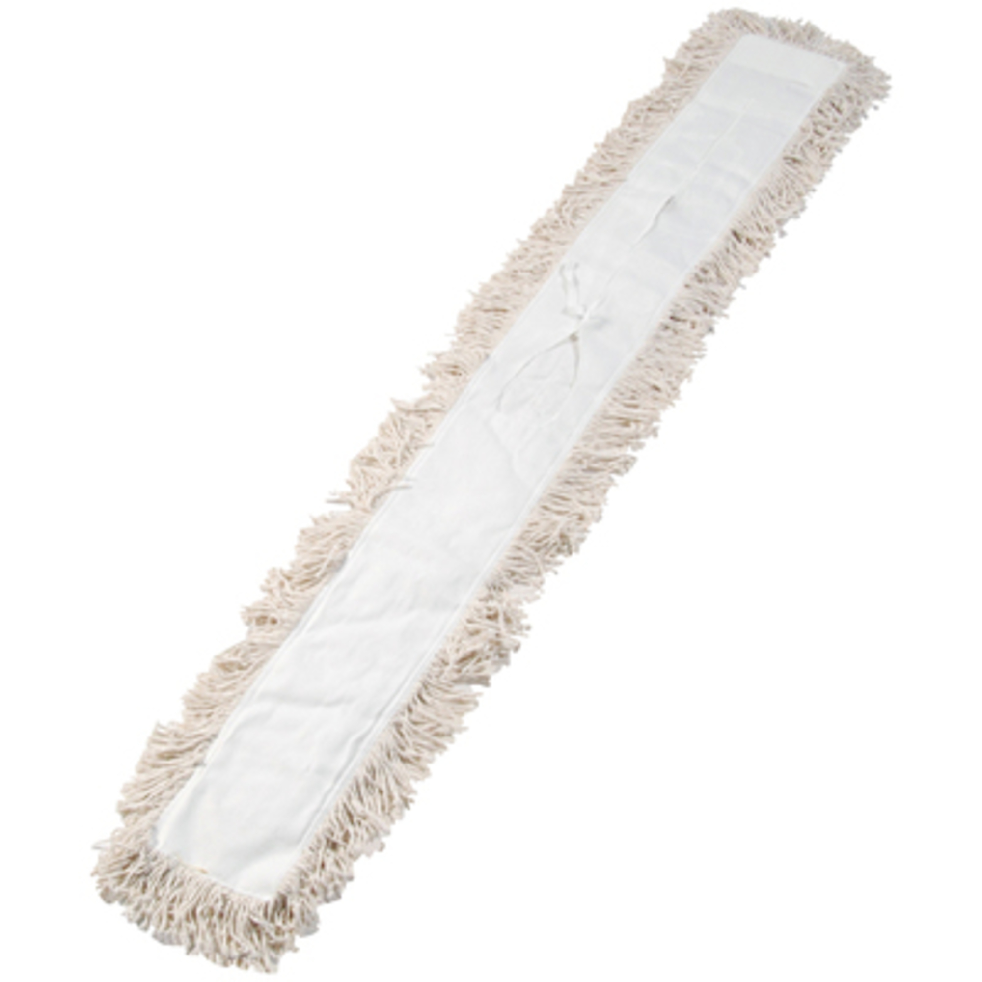 Economy Cut-End Dust Mop Head - 60in. 1/CS, Color Family White, Model# DMH60EC