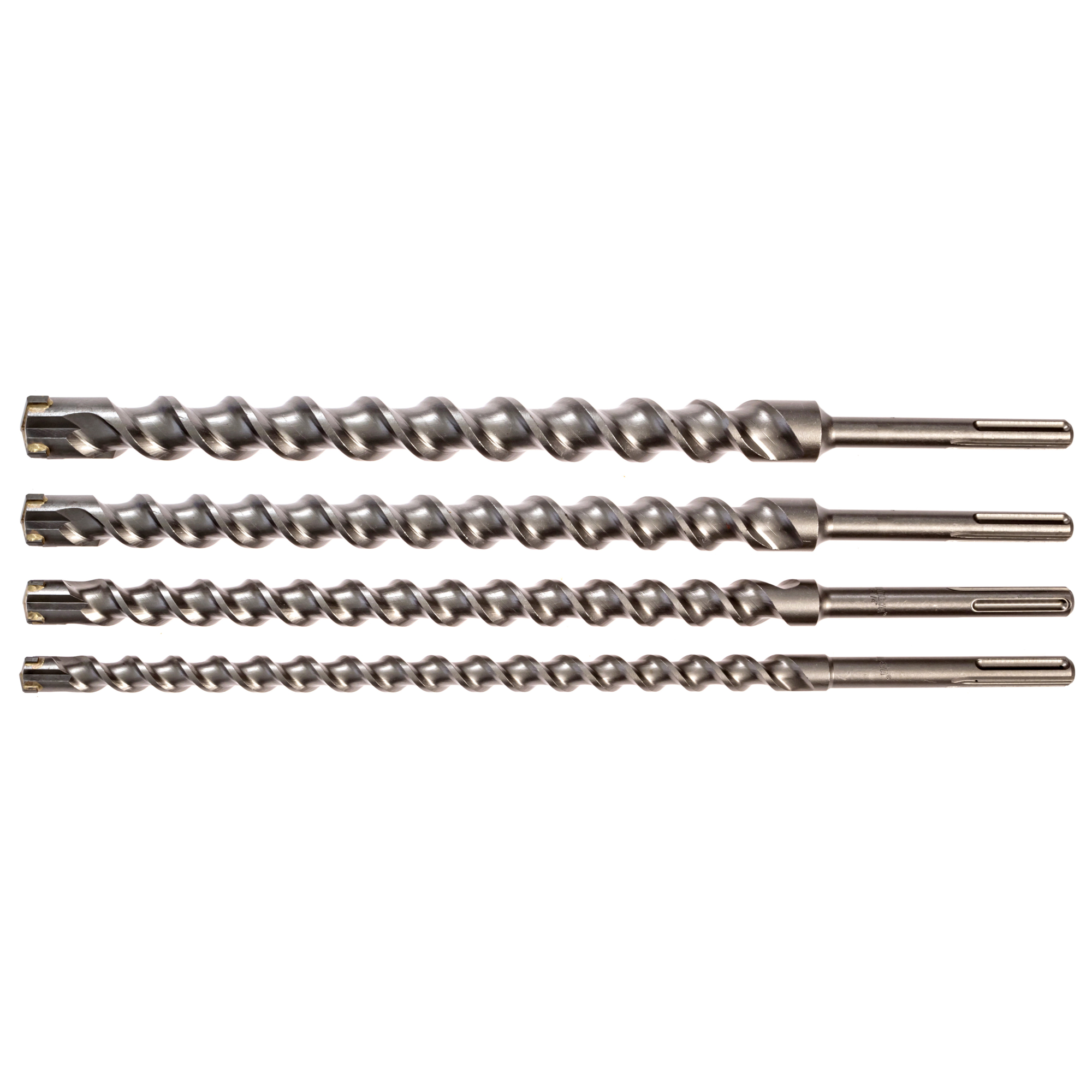 KATEYA, Carbide Tipped Bit, SDS Max, 4 Piece Set, Size (SAE) Multiple in, Included (qty.) 4 Model# CTB4SM1