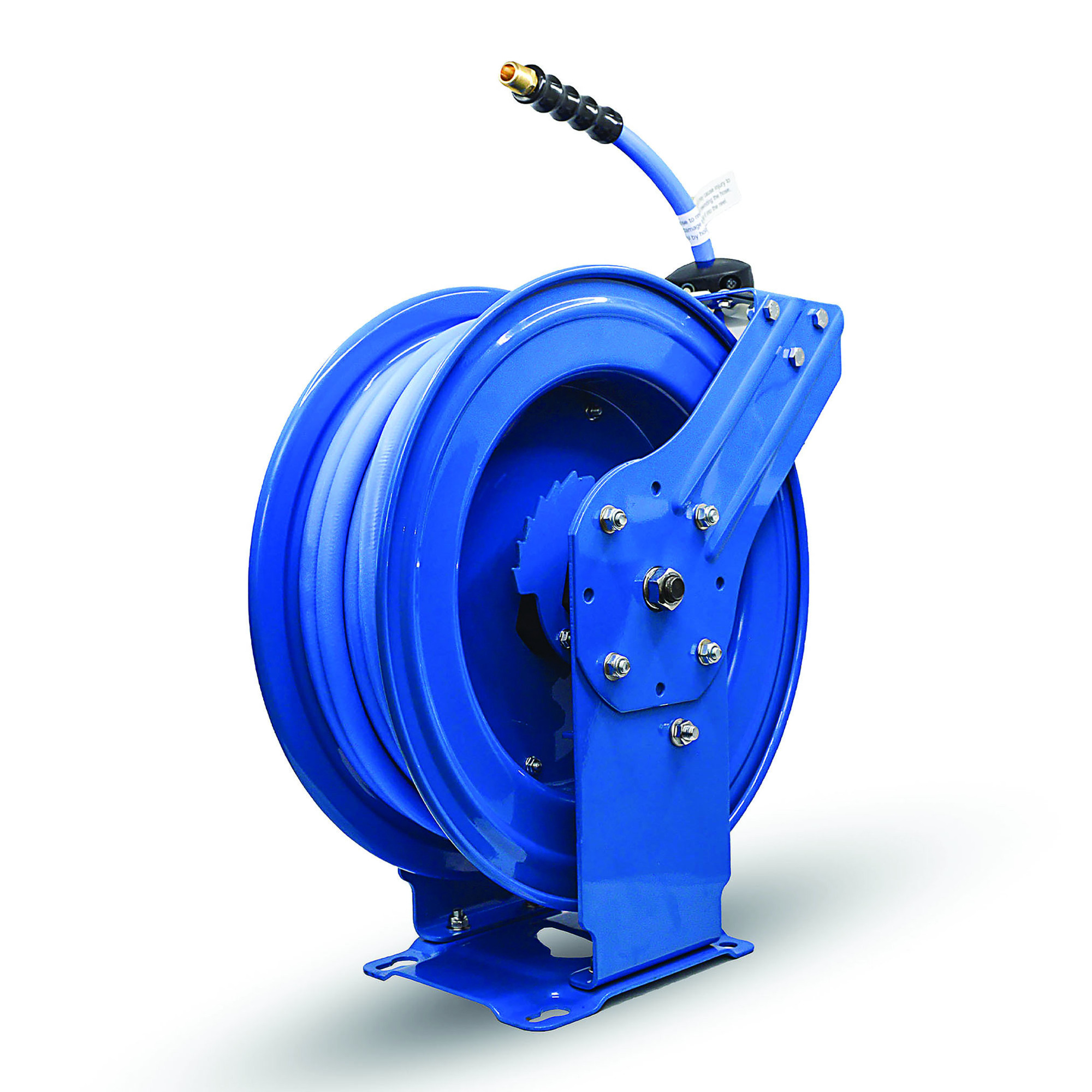 BluBird, Rubber Air Hose Reel DA Assembly 1/2in.x50ft., Hose Diameter 1/2 in, Hose Length 50 ft, Model# BBRDA1250