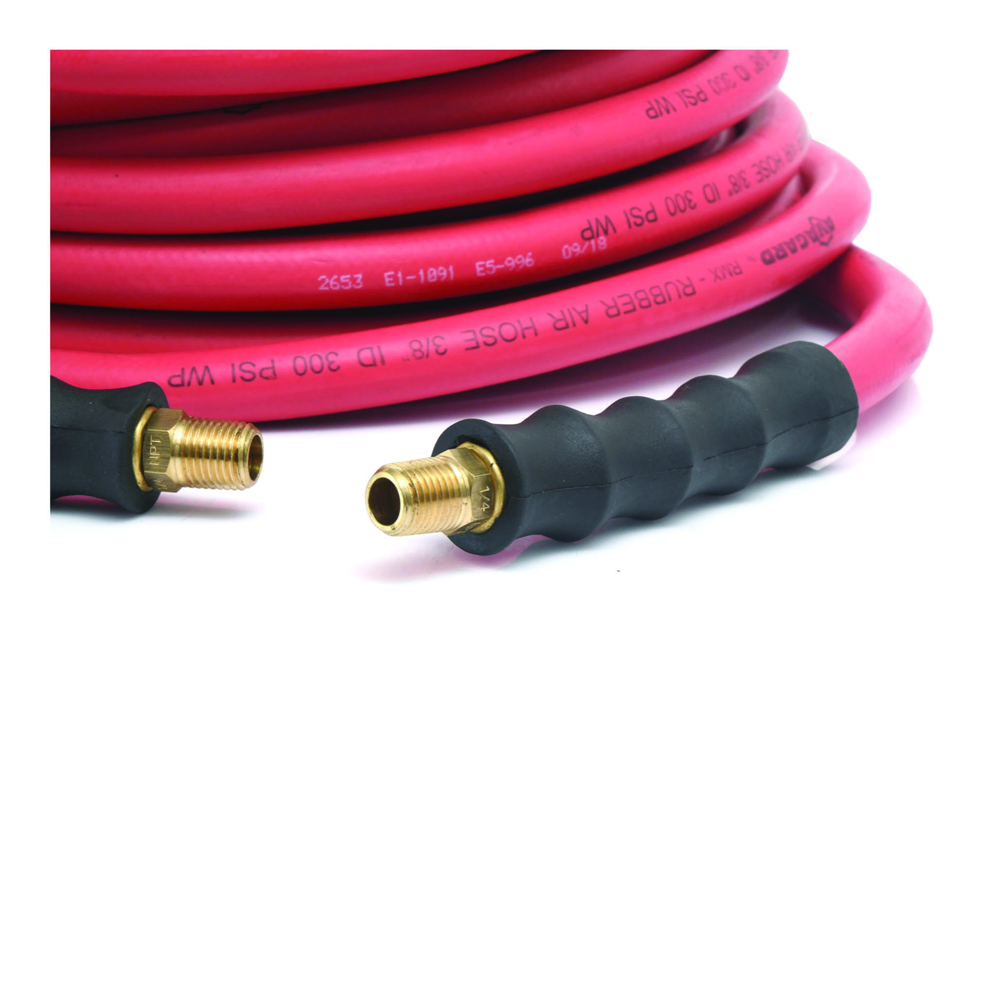 Avagard, Rubber Air Hose Assembly 3/8in.x50ft., Hose Diameter 3/8 in, Hose Length 50 ft, Model# AVG3850