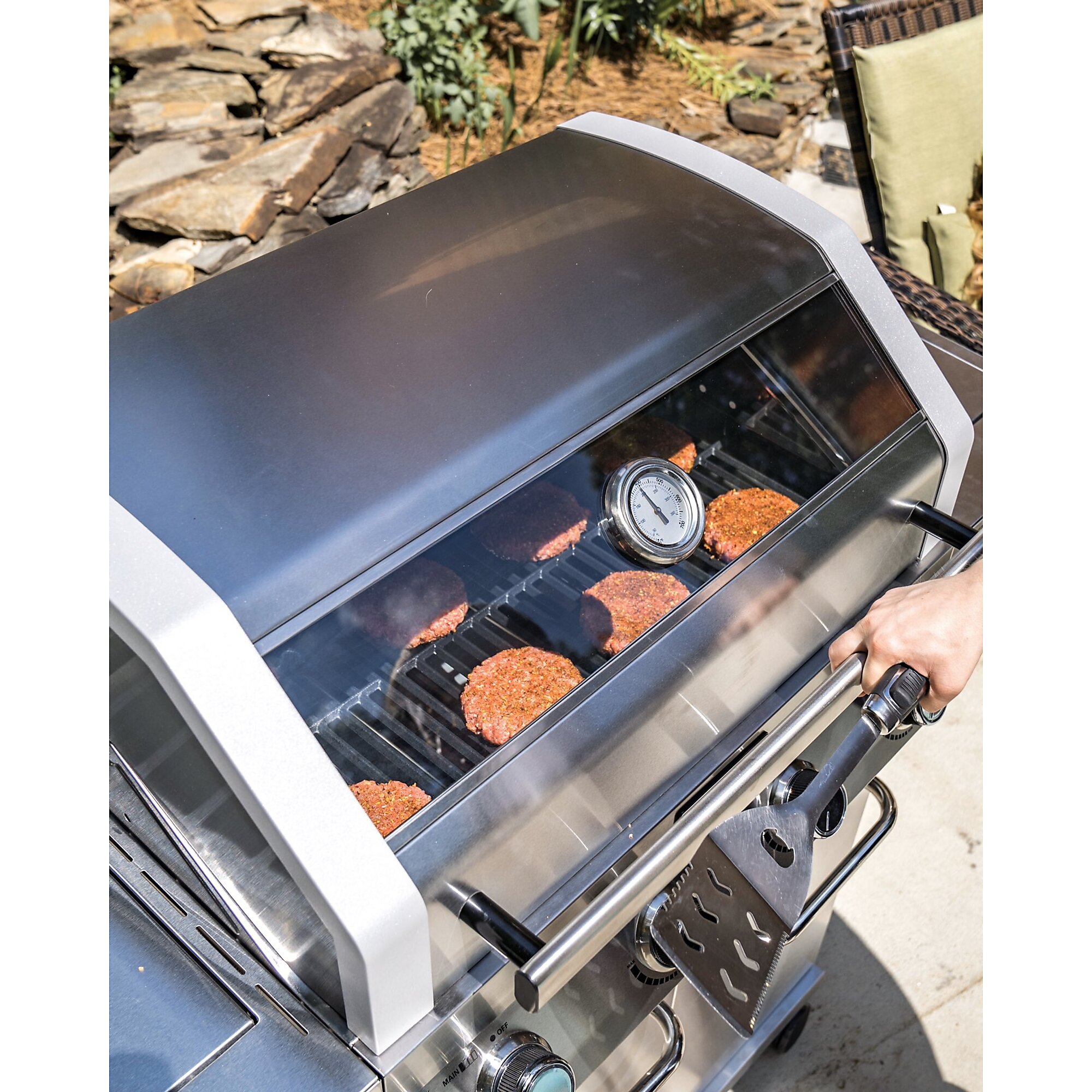 Monument Grills, Stainless Steel CV Burner Grill, Fuel Type