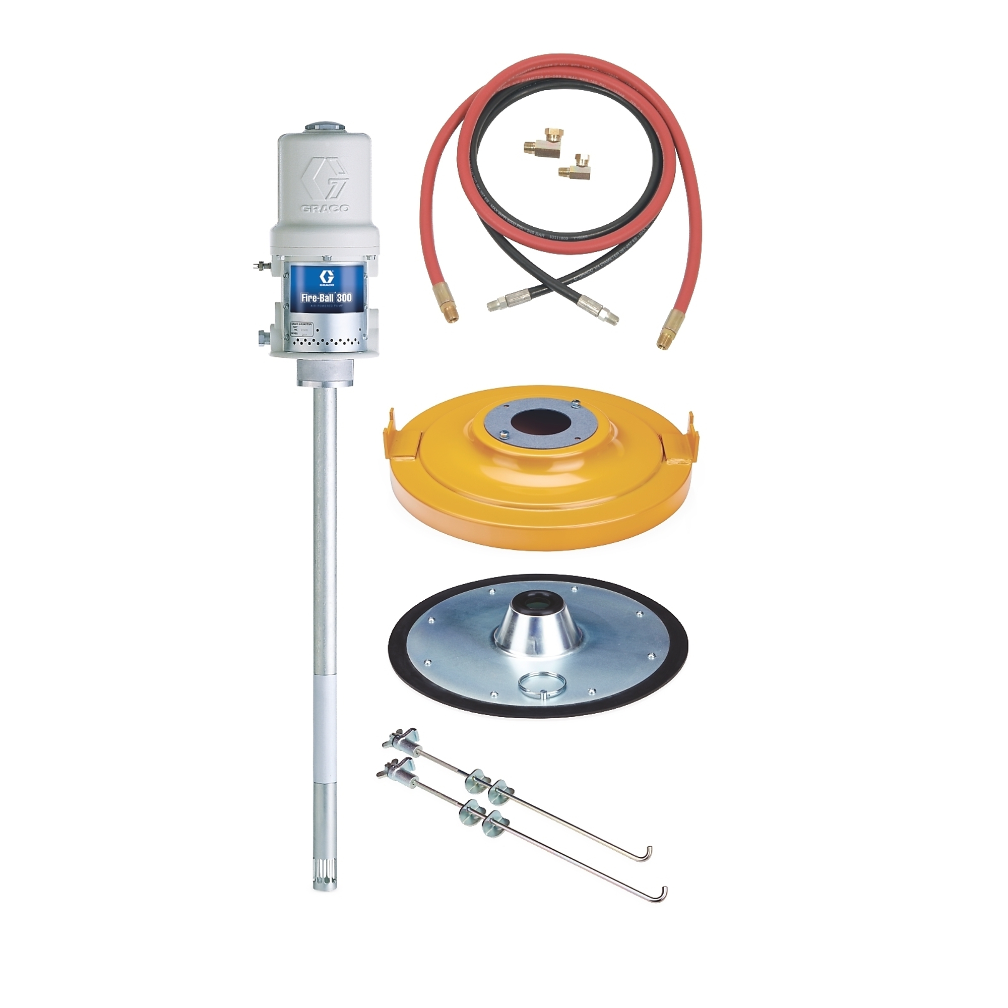 Graco, KIT-LUBE PUMP GREASE 50:1 120 LB, Model# 222085