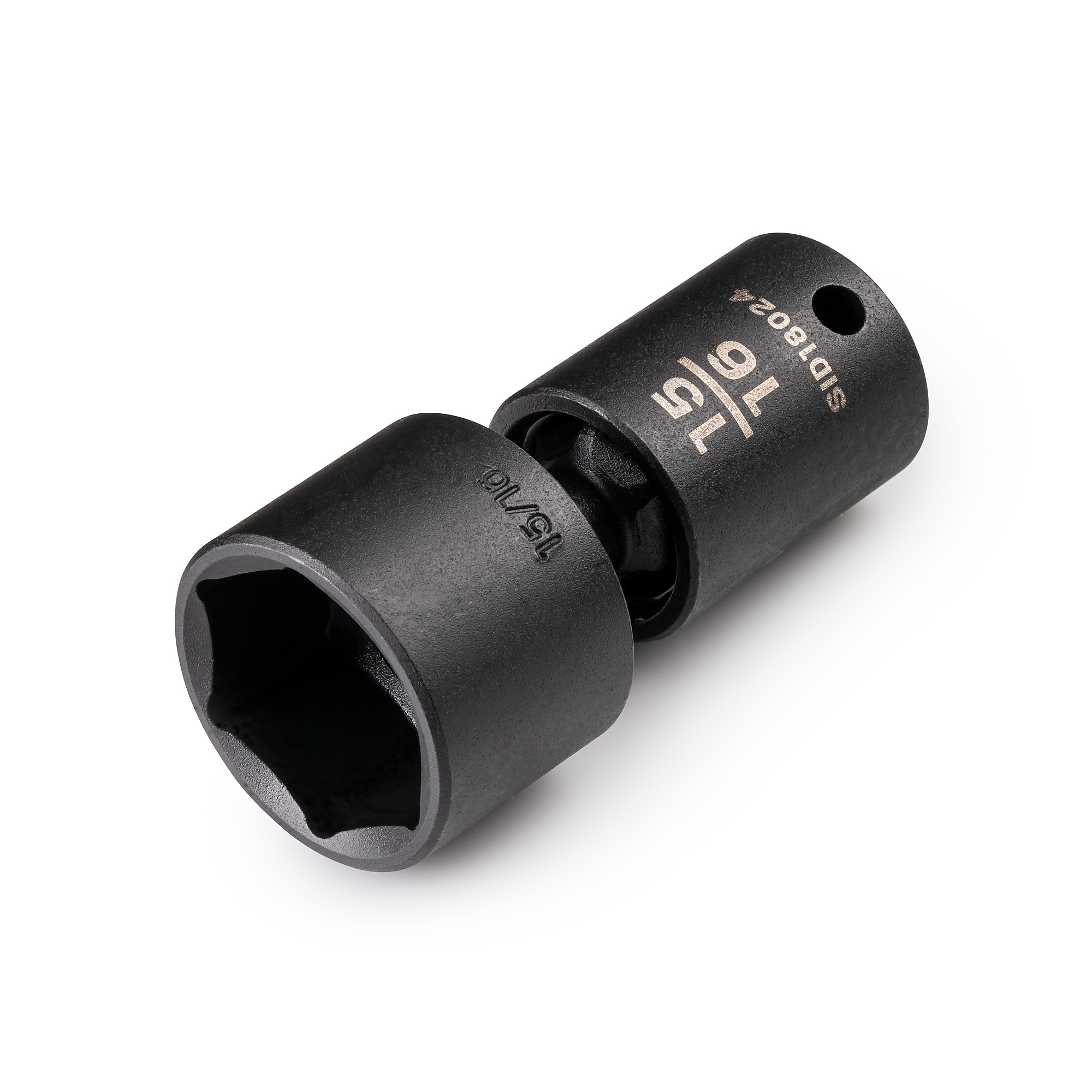 TEKTON 3/8 Inch Drive x 15/16 Inch Shallow 6-Point Universal Joint Impact Socket | SID18024