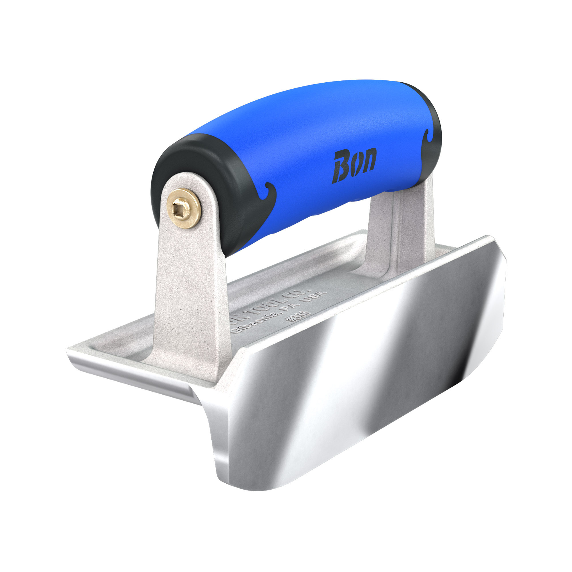 Bon Pro Plus, Edger - BulletSS - 6in. x 2 1/4in. Lip 1in. x 1/4in., Blade Material Stainless Steel, Model# 88-336
