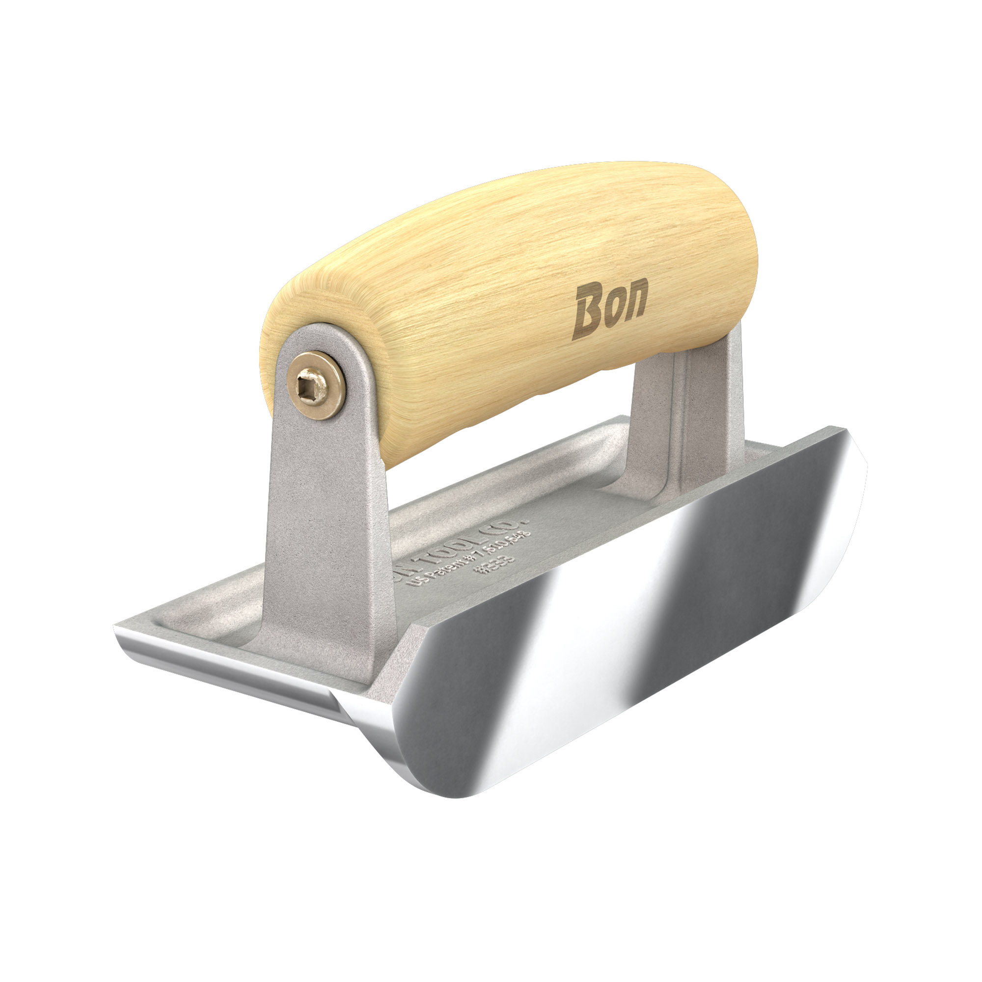 Bon Pro Plus, Edger - BulletSS - 6in. x 2 1/4in. Lip 1/2in. x 3/16in., Blade Material Stainless Steel, Model# 89-333